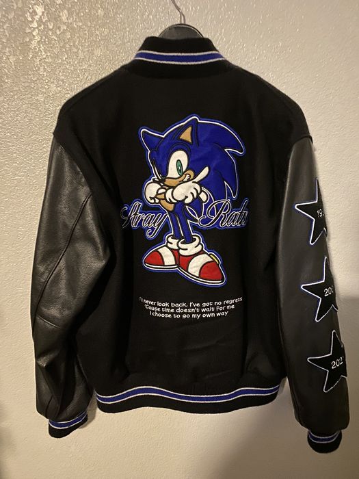 Stray Rats Stray Rats Sonic Varsity Jacket | Grailed