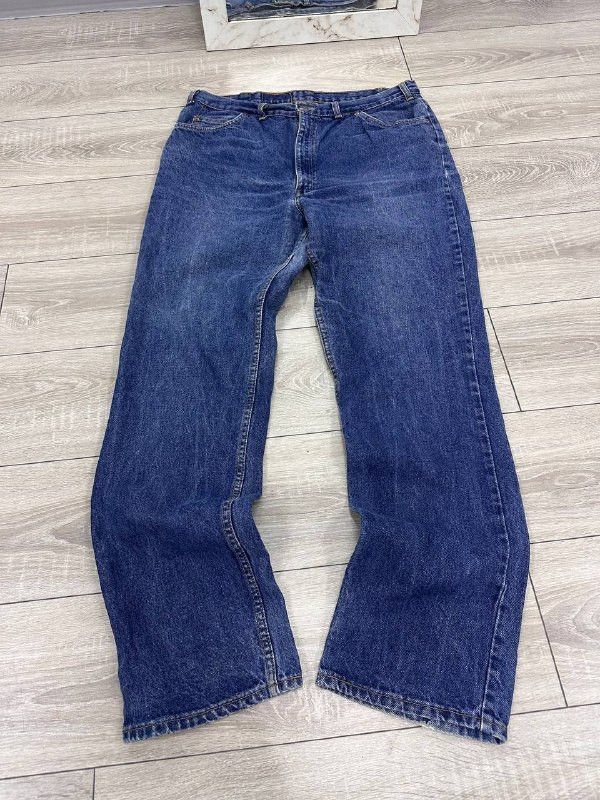 Levi's Vintage Clothing Levis Orange Tab Vintage Denim Jeans 40x34 Size US 40 / EU 56 - 2 Thumbnail