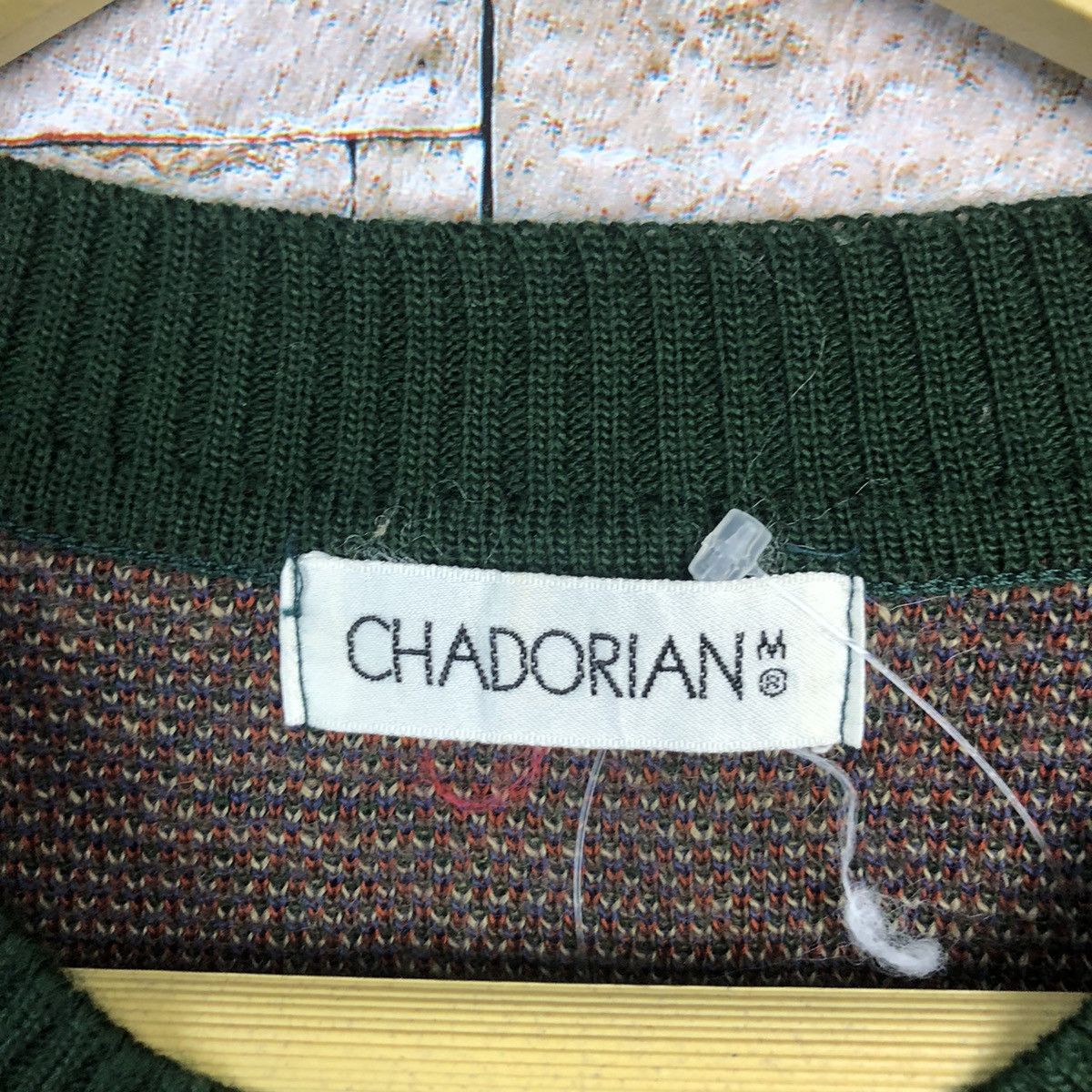 Homespun Knitwear Lhadorian Green art vintage Knitwear #A486 Size S / US 4 / IT 40 - 10 Thumbnail