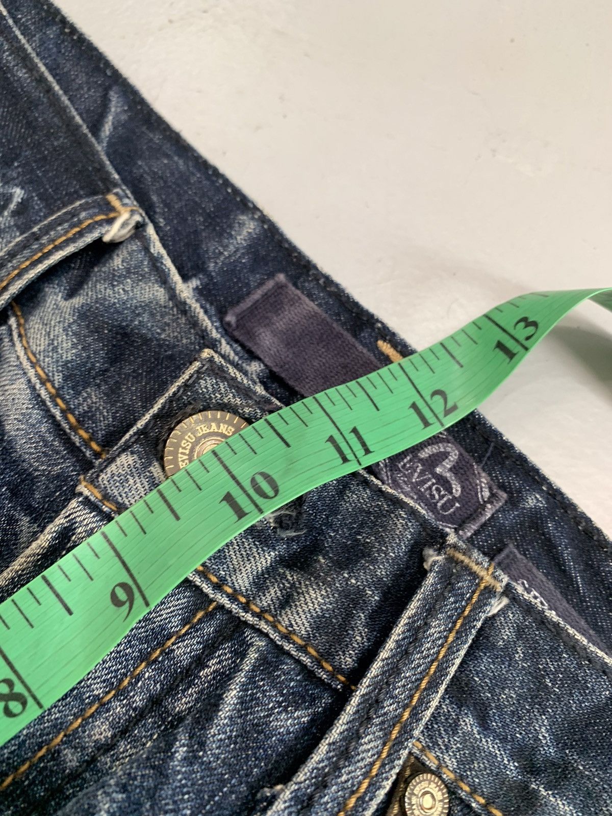 Japanese Brand Vintage Evisu inspired emboridered denim Size US 32 / EU 48 - 11 Thumbnail