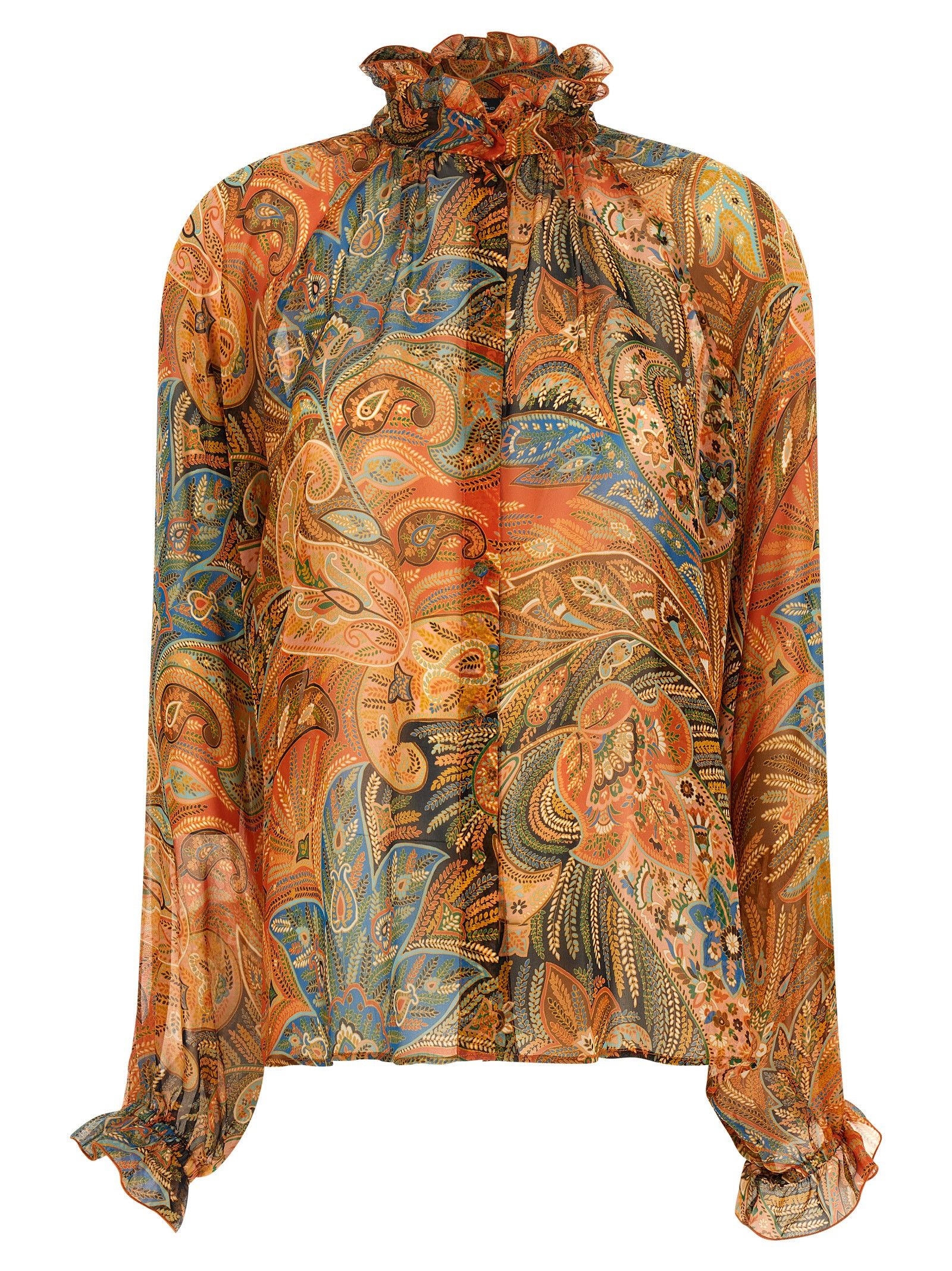 Etro Chiffon shirt Size M / US 6-8 / IT 42-44 - 1 Thumbnail