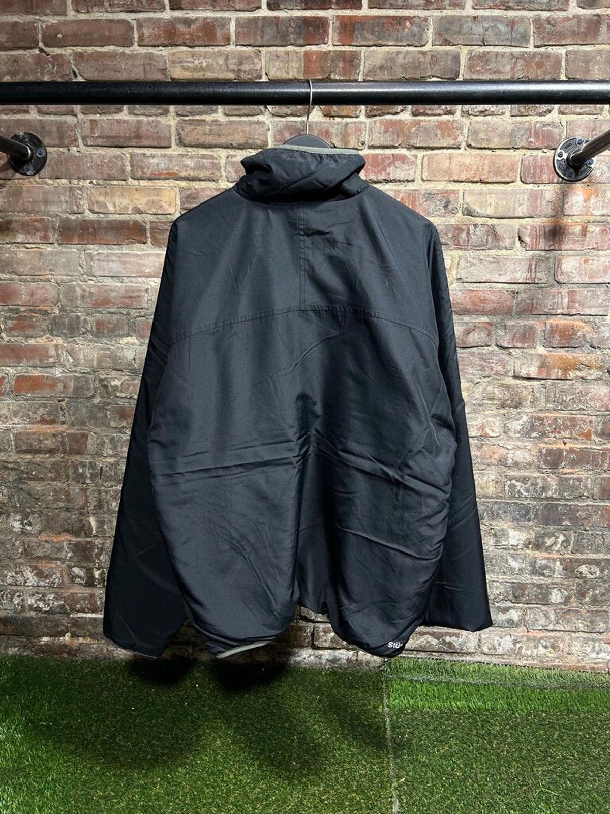 Stussy Stussy Black Reversible Sherpa Jacket Sz. L Size ONE SIZE - 2 Thumbnail