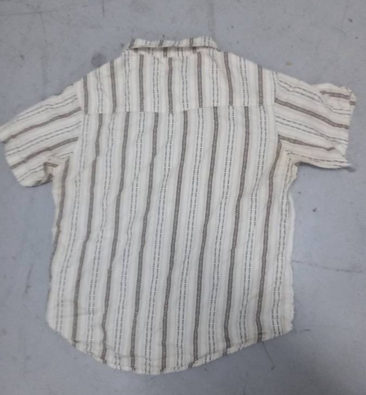 Other ONE DAY AWAY Striped Cotton Short Sleeve Button-Up Size M Size US M / EU 48-50 / 2 - 3 Thumbnail