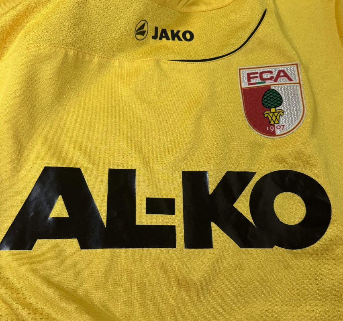 Other Augsburg Jako Werner 2010-2011 Match worn Football Jersey Size US M / EU 48-50 / 2 - 3 Thumbnail