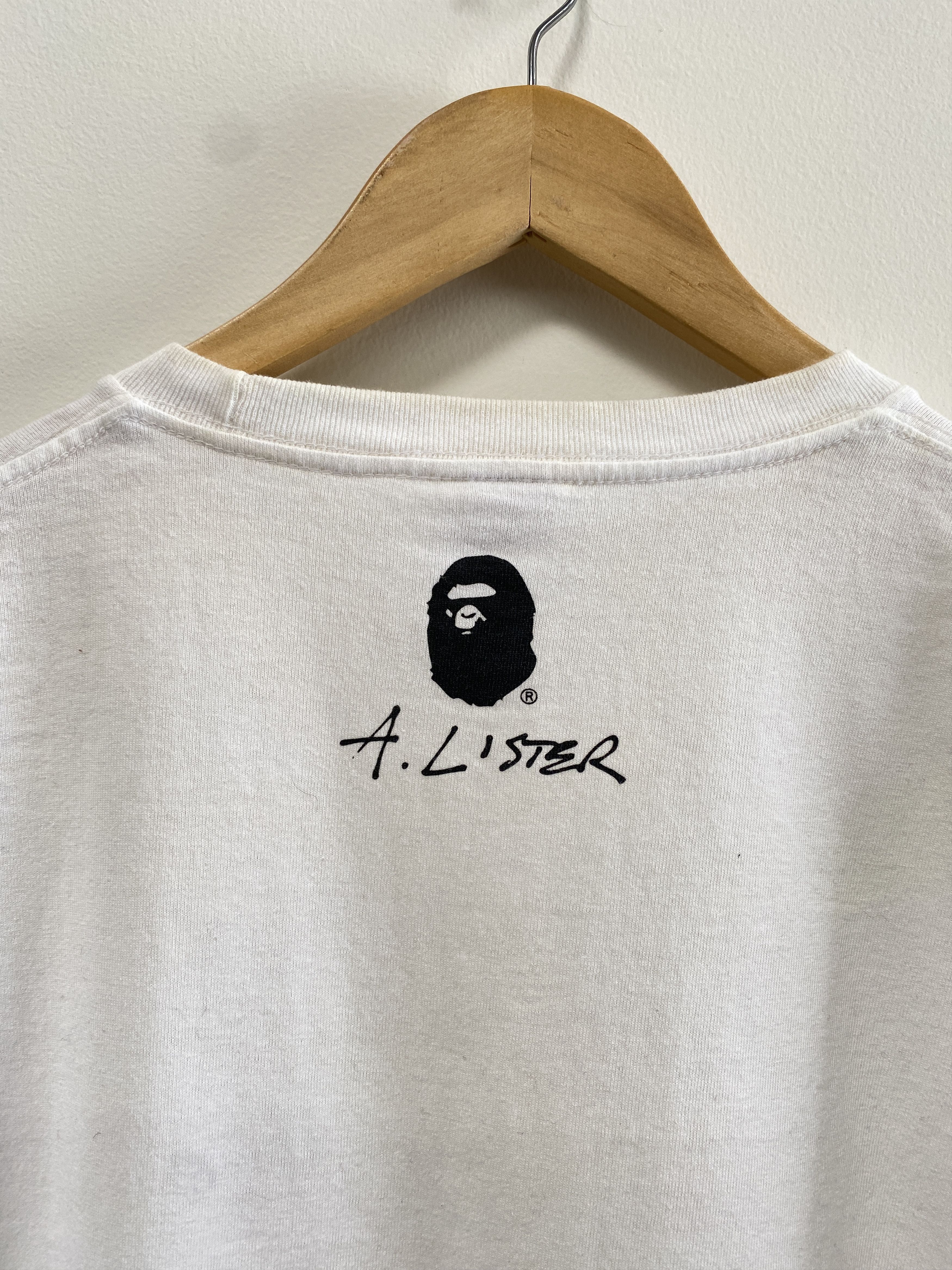 Bape BAPE x ADAM LISTER COLLAB TSHIRT Size US L / EU 52-54 / 3 - 4 Thumbnail