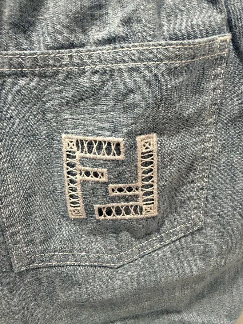 Fendi Fendi Lace FF Shorts Size 25" / US 0 / IT 36 - 3 Thumbnail