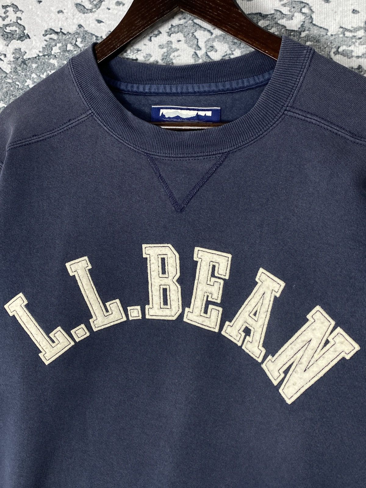 L.L. Bean Vintage L.L.Bean Spell Out Sweatshirts Size US S / EU 44-46 / 1 - 4 Thumbnail
