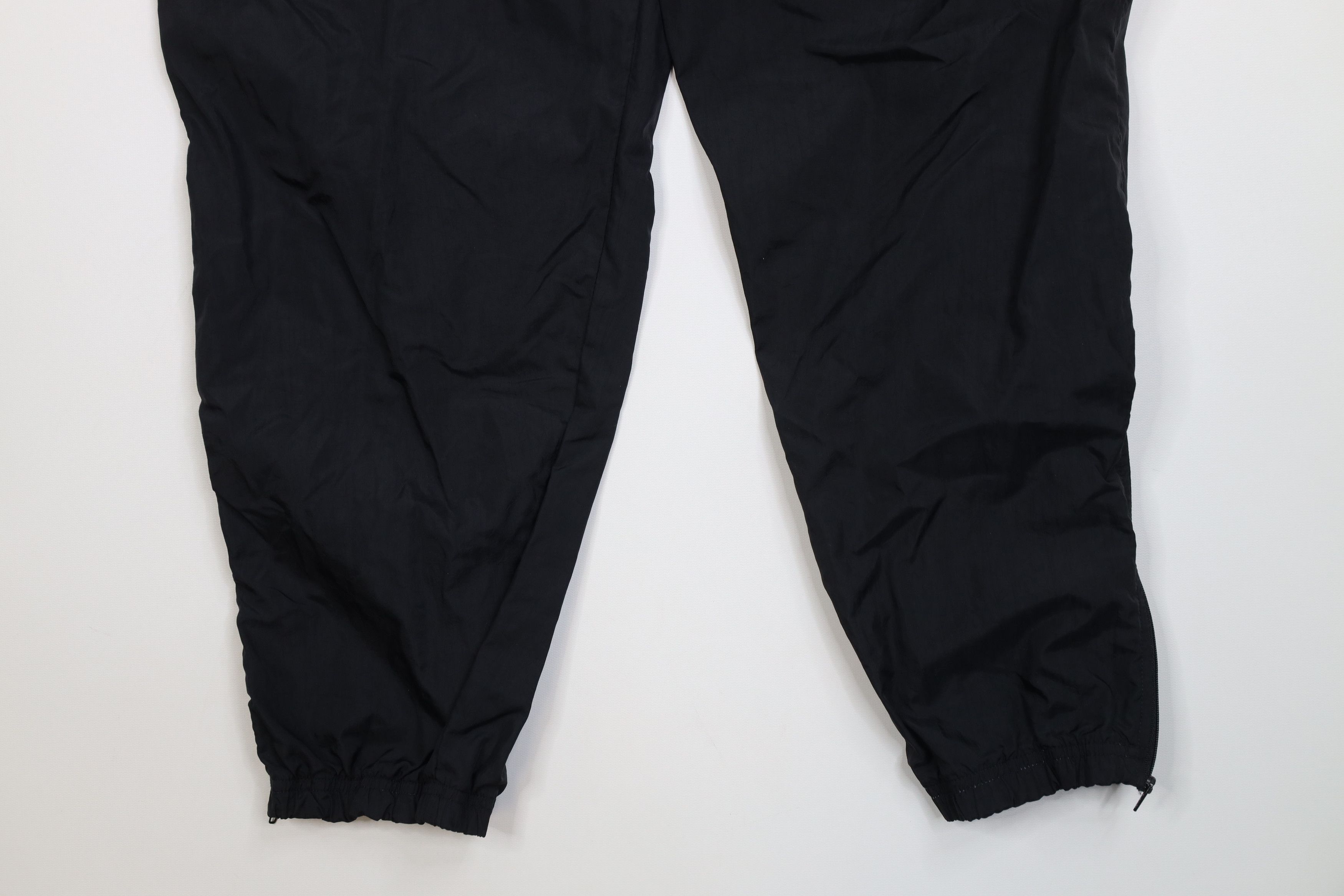 Vintage Vintage 90s Streetwear Blank Windbreaker Joggers Pants Black Size US 36 / EU 52 - 4 Thumbnail