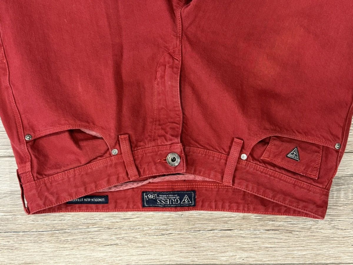 Guess Vintage Red Guess Jeans Size US 34 / EU 50 - 4 Thumbnail