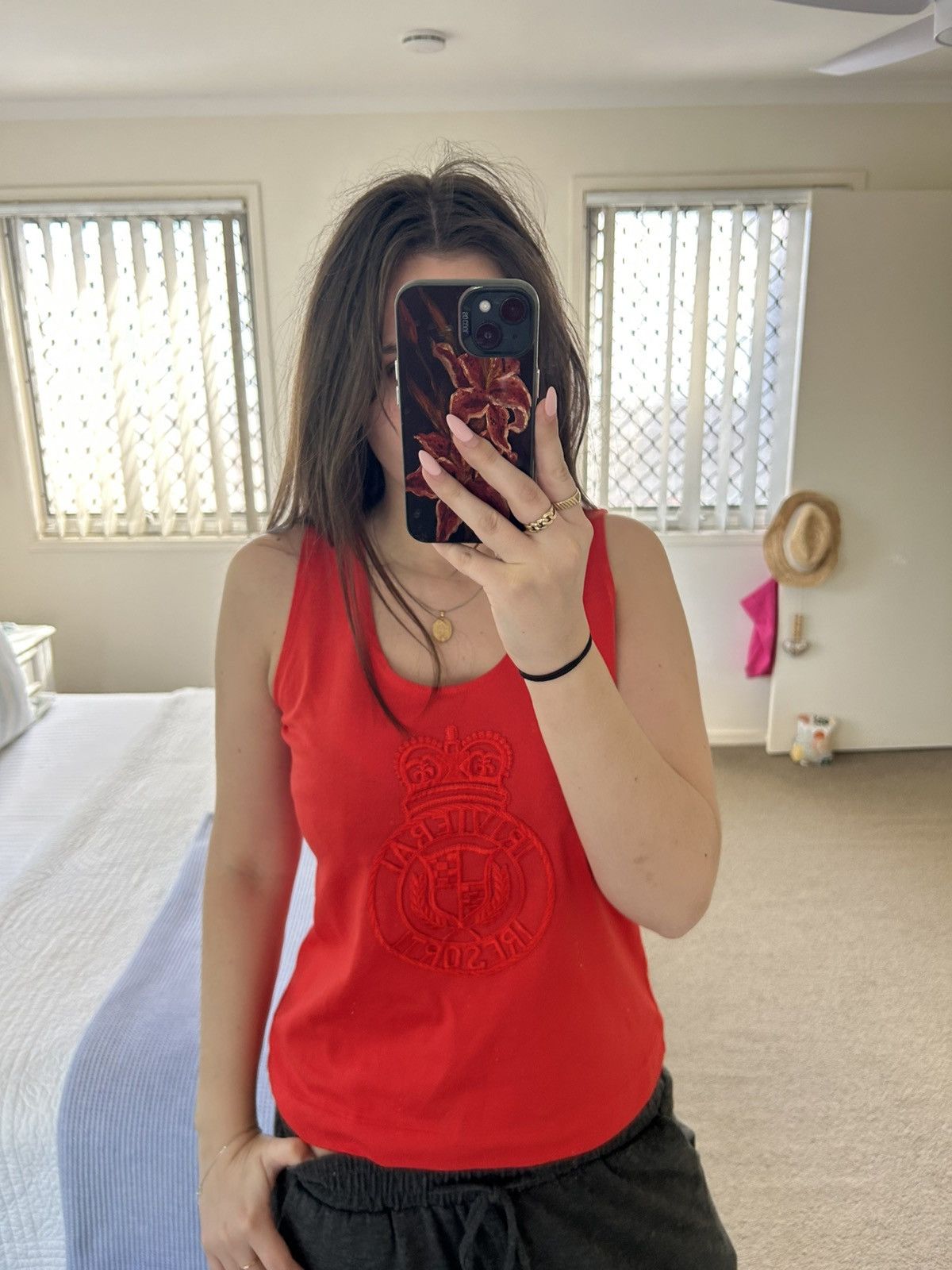 Other Cliche Branded Vintage Red Singlet Size M / US 6-8 / IT 42-44 - 2 Thumbnail