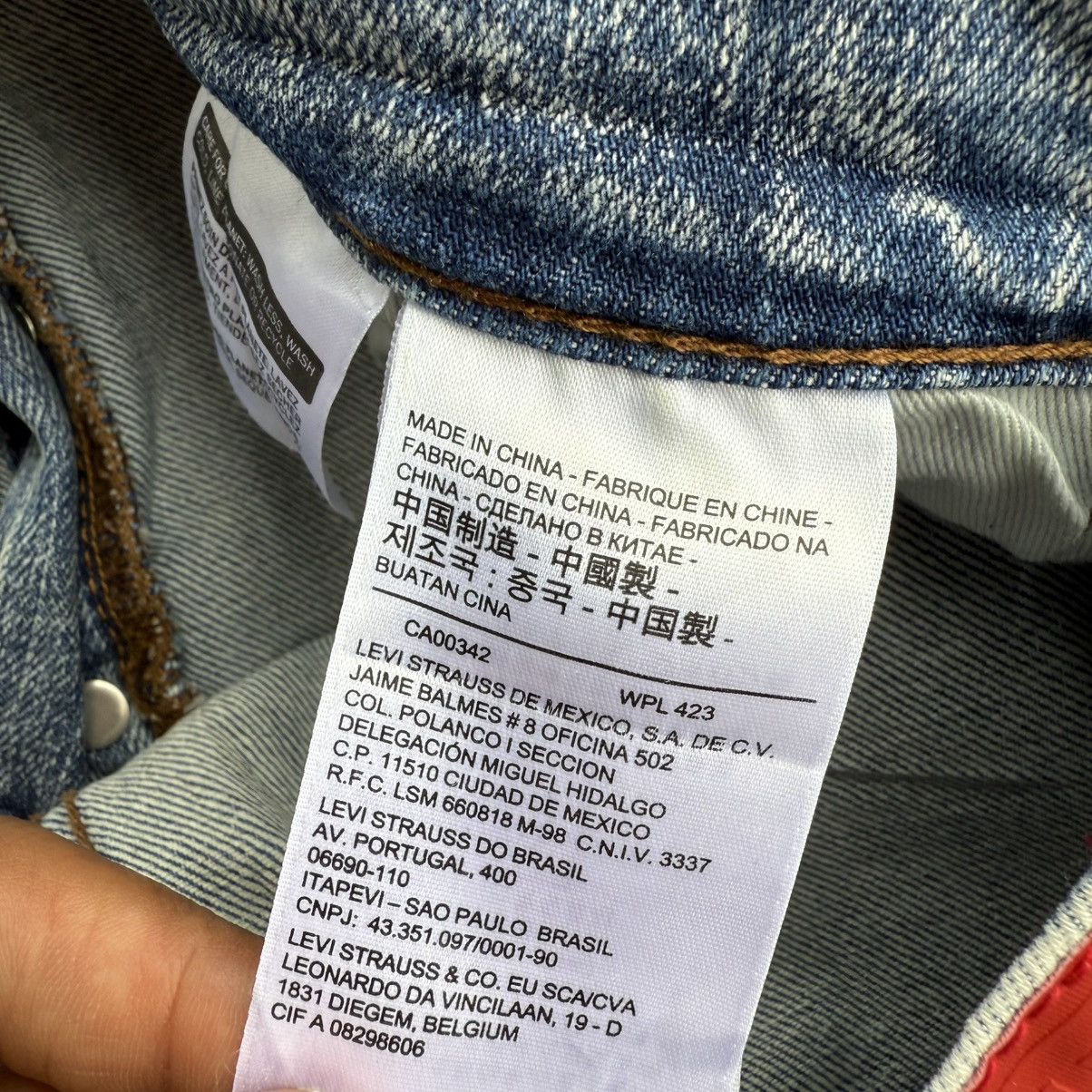 Levi's LEVI'S ENGINEERED JEAN PREMIUM FADED RIPPEP DENIM PANTS Size US 32 / EU 48 - 15 Thumbnail