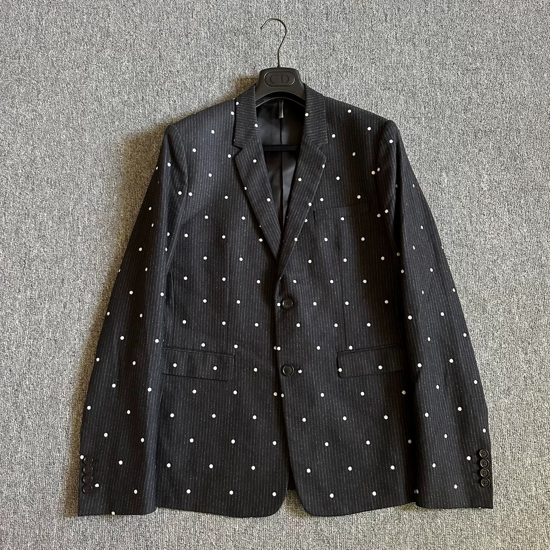 Dior Dior Homme 14FW Polka Dot Suit Size US M / EU 48-50 / 2 - 1 Thumbnail