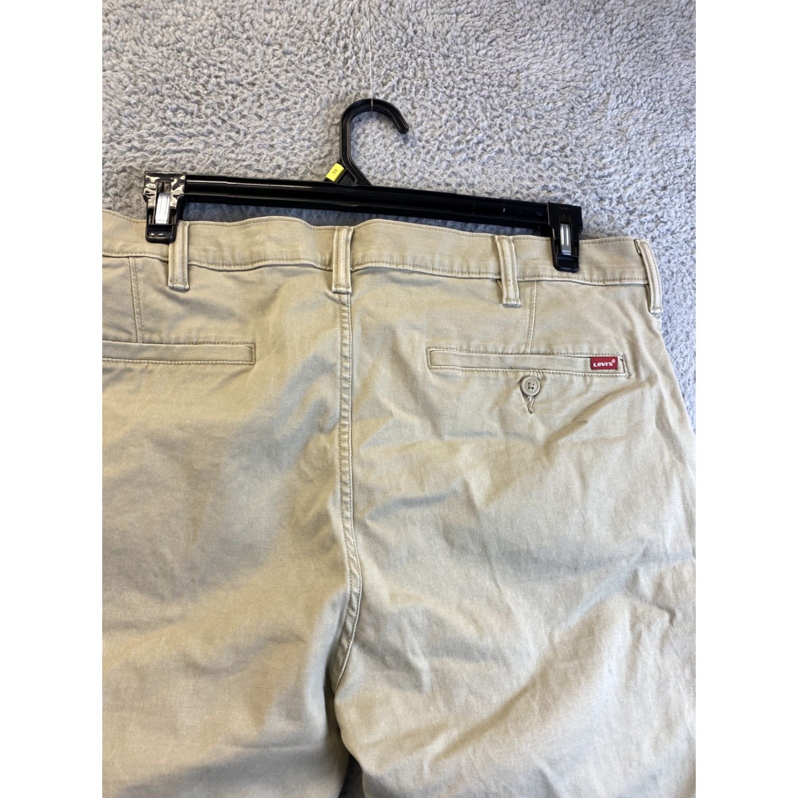 Levi's VINTAGE Levi's 502 Pants Men's Khaki Chino Stretch Cotton Regular Straight 38x30 Fall Winter Size US 38 / EU 54 - 7 Thumbnail