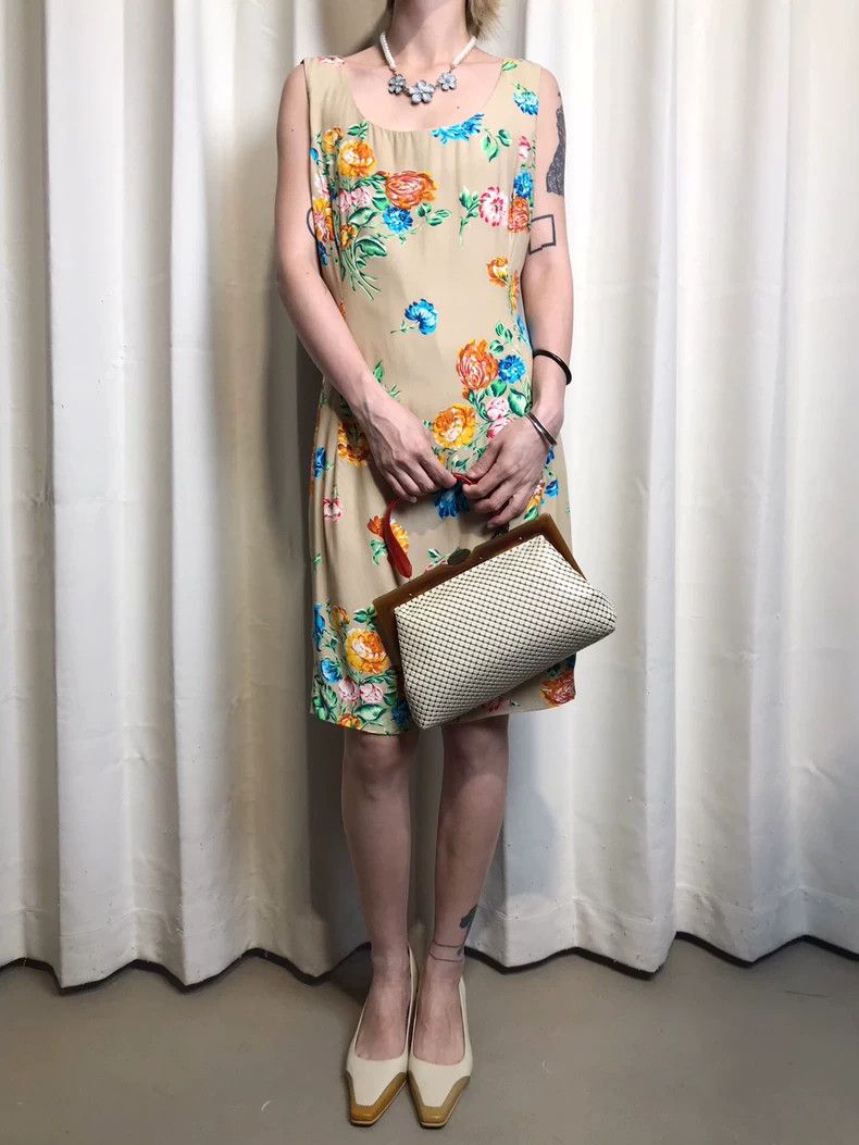 Kenzo Kenzo Vintage Chinese peony dress Size XS / US 0-2 / IT 36-38 - 3 Thumbnail