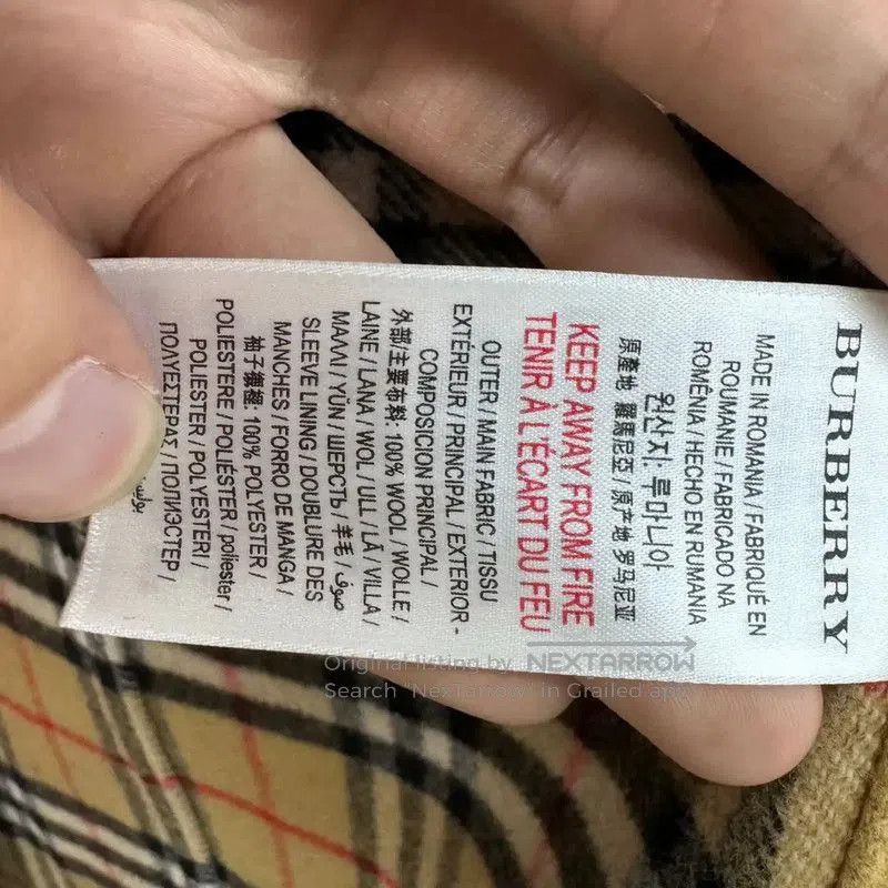 Burberry Burberry Red Wool Ladies Coat. Size M / US 6-8 / IT 42-44 - 4 Thumbnail