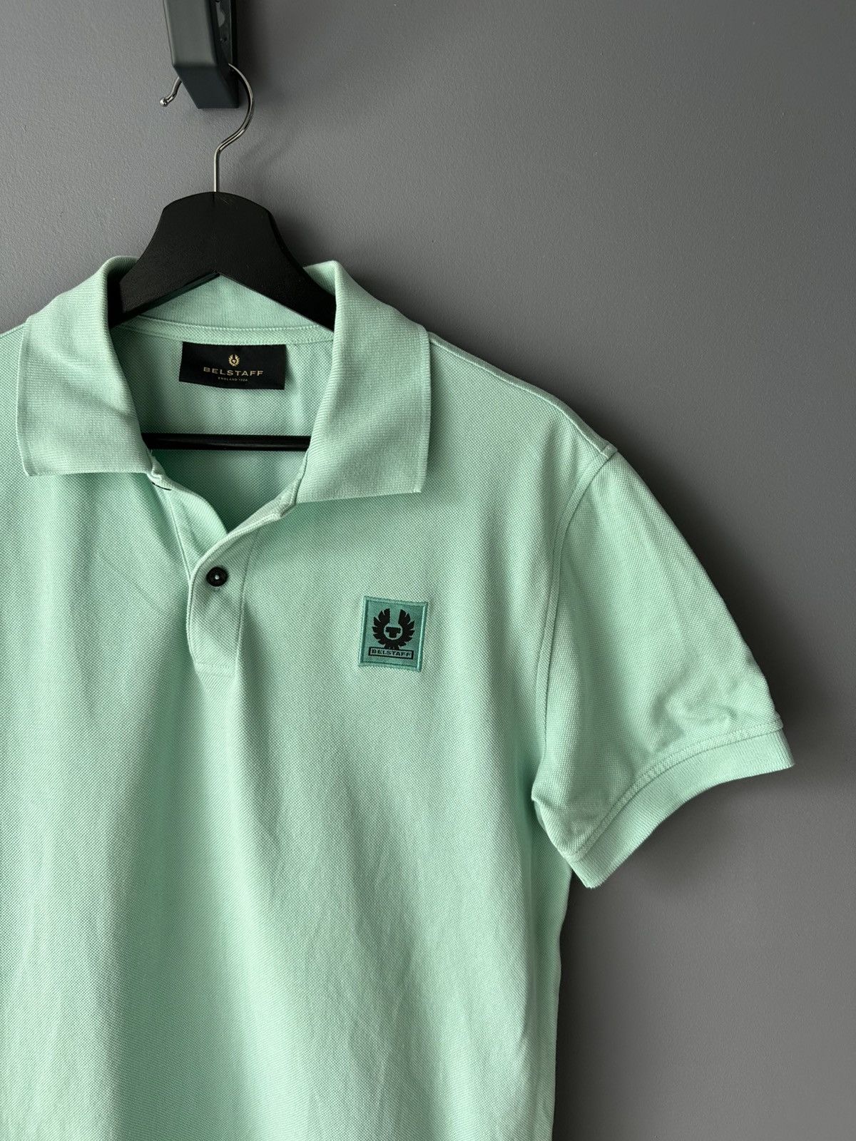 Belstaff Belstaff Mint Polo Shirt Short Sleeve cotton Size US M / EU 48-50 / 2 - 3 Thumbnail