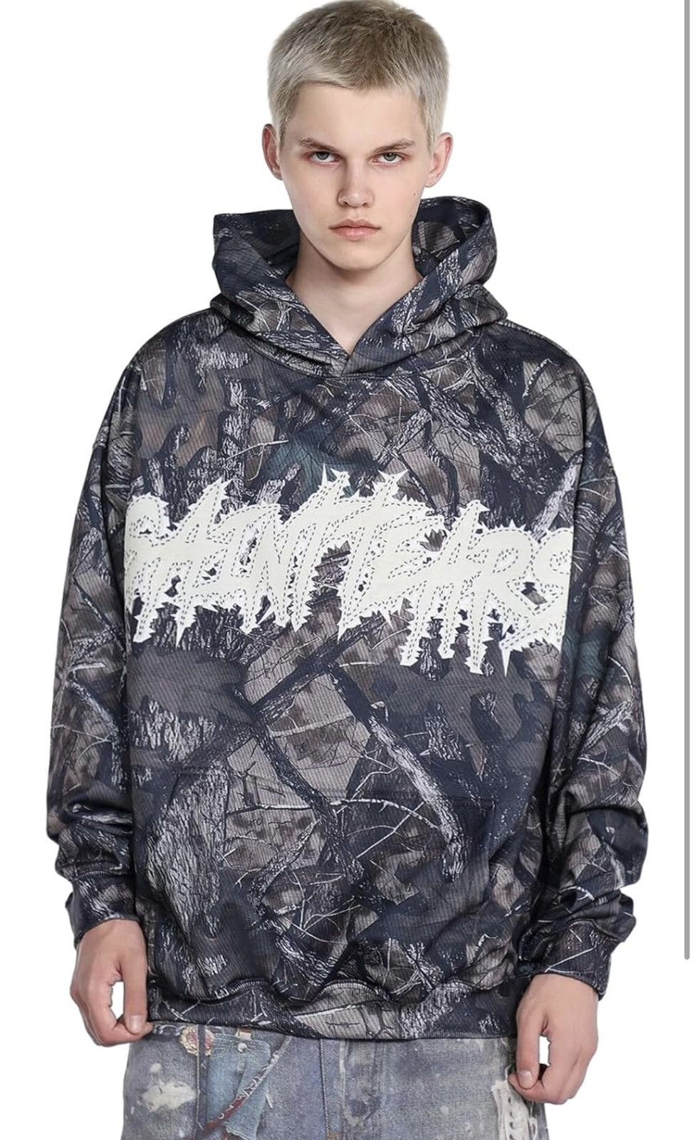 Japanese Brand (Quality) SAINT TEARS rare camo classic logo hoodie Size US M / EU 48-50 / 2 - 3 Thumbnail