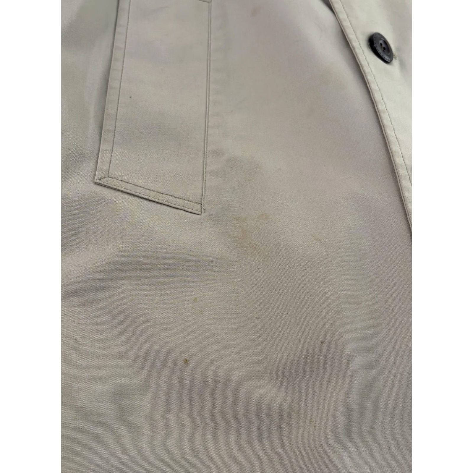 London Fog VINTAGE London Fog Maincoats Trench Coat Mens 44 Beige Double Breasted Raincoat Size US S / EU 44-46 / 1 - 5 Thumbnail