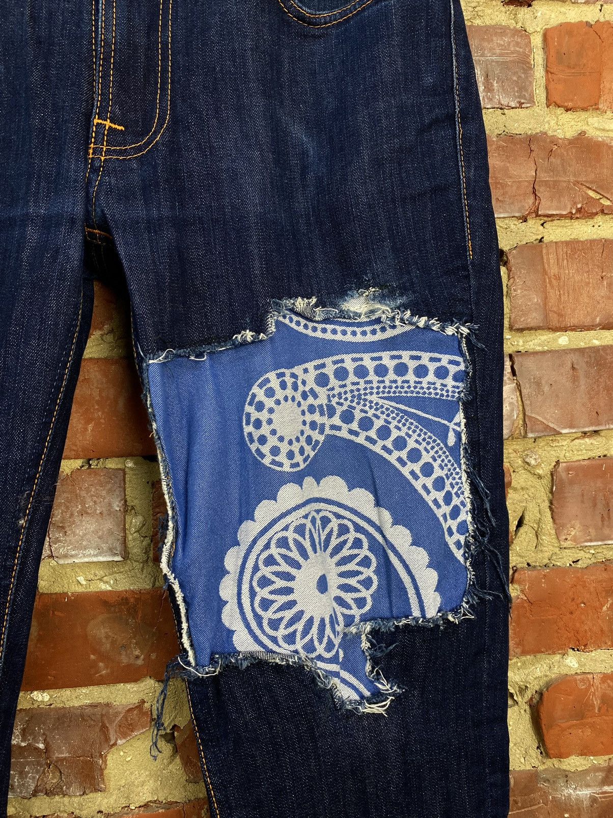 Nudie Jeans Nudie Thin Finn Organic Custom Jeans Size US 33 - 3 Thumbnail