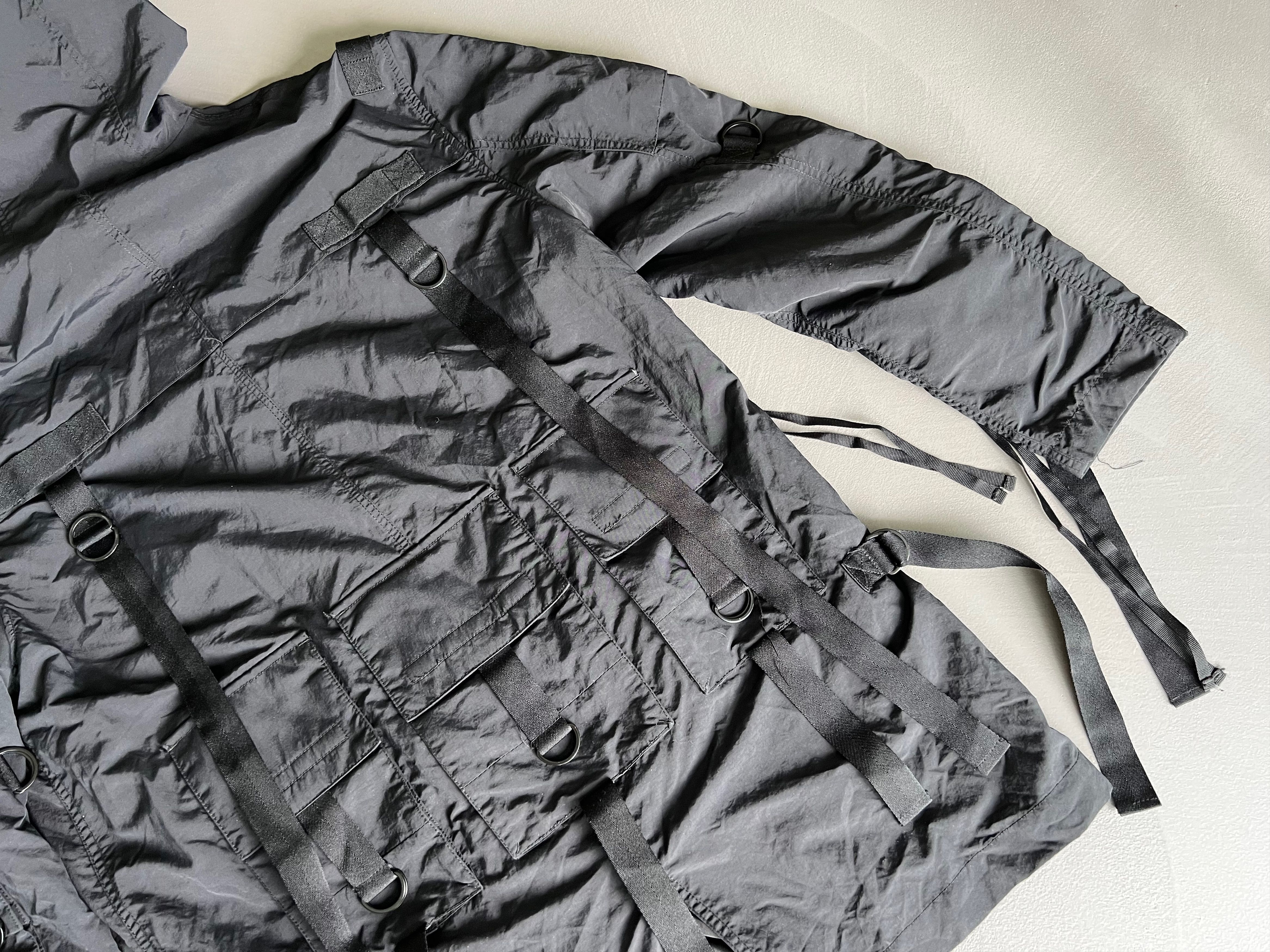 Stampd Stampd Strapped Black Hooded Parka, Pockets, Size S Size US S / EU 44-46 / 1 - 4 Thumbnail