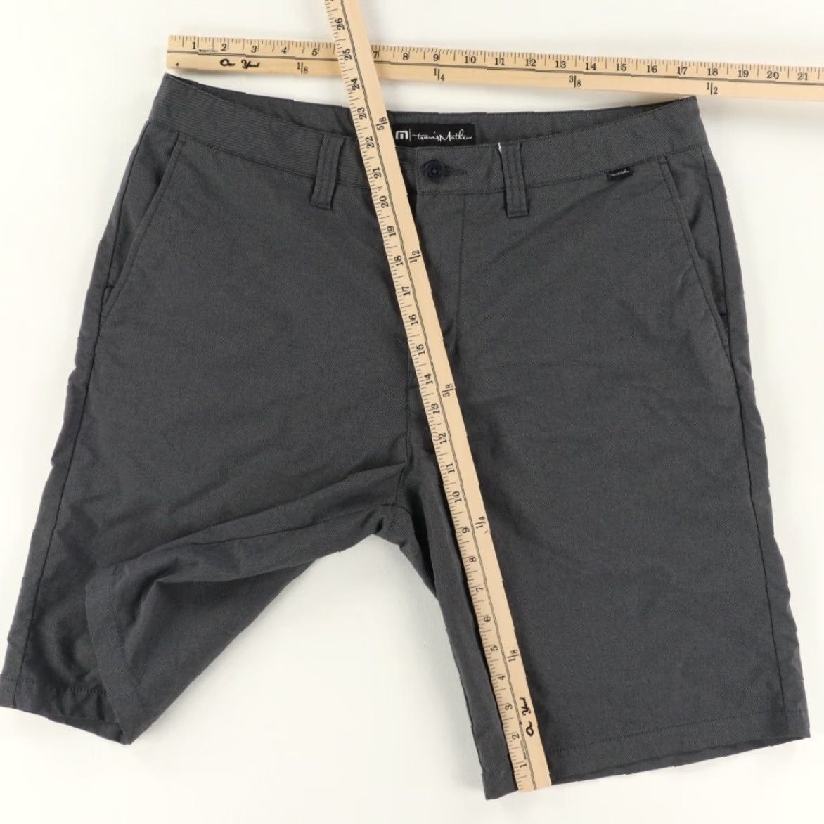 TravisMathew Travis Mathew Stretch Nylon Twill Golf Shorts Charcoal Men's 36 Size US 36 / EU 52 - 3 Thumbnail