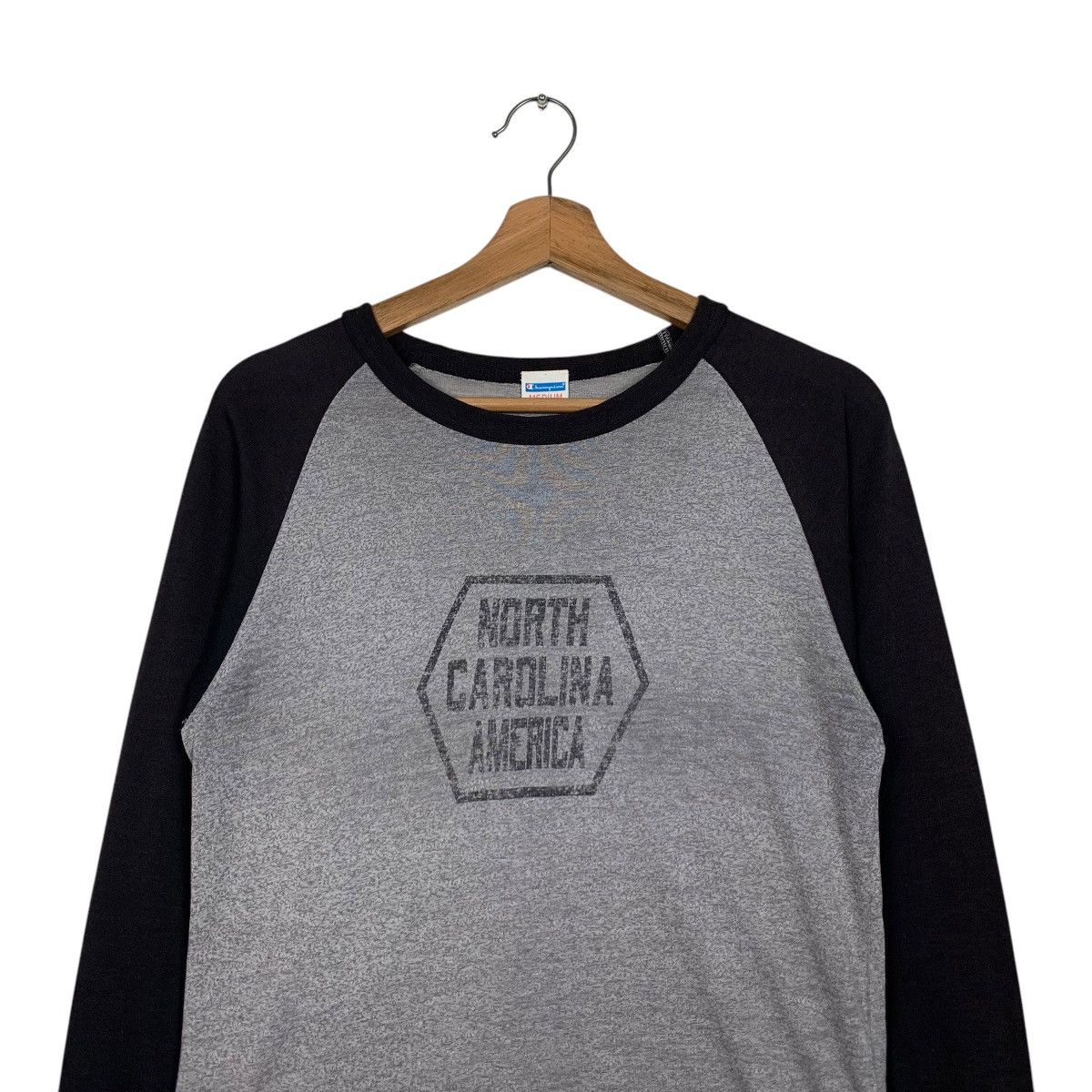 Champion CHAMPION North Carolina America Long Sleeve Tees #2617-C117 Size US M / EU 48-50 / 2 - 2 Thumbnail