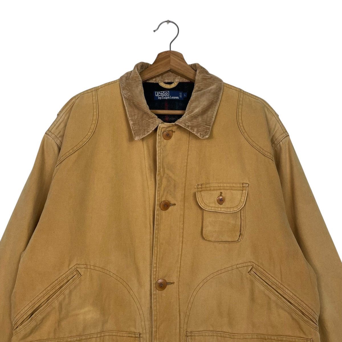 Polo Ralph Lauren Vintage Polo Ralph Lauren Duck Canvas Hunting Jacket Size US L / EU 52-54 / 3 - 2 Thumbnail