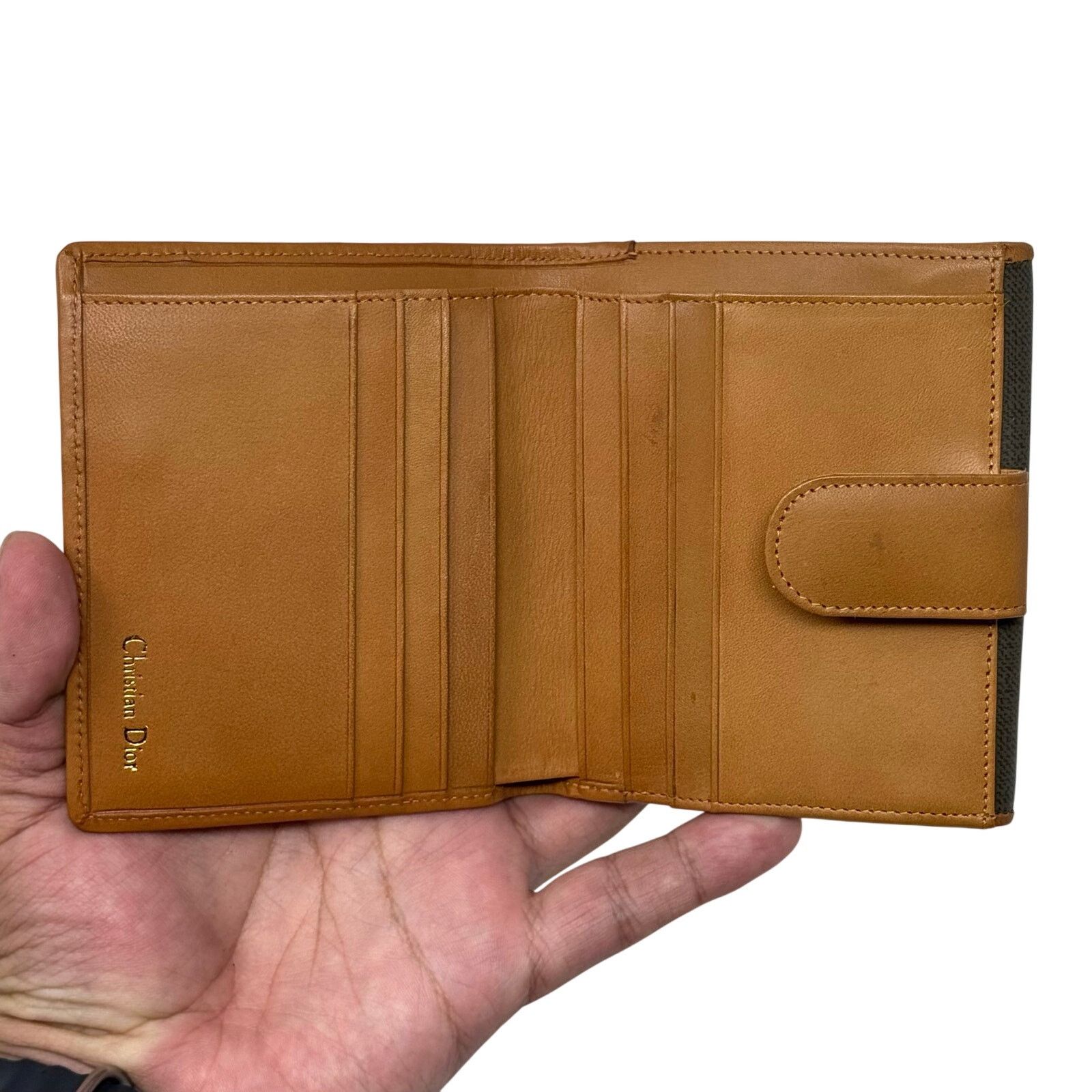 Dior Dior Vintage Canvas Wallet Size ONE SIZE - 5 Thumbnail