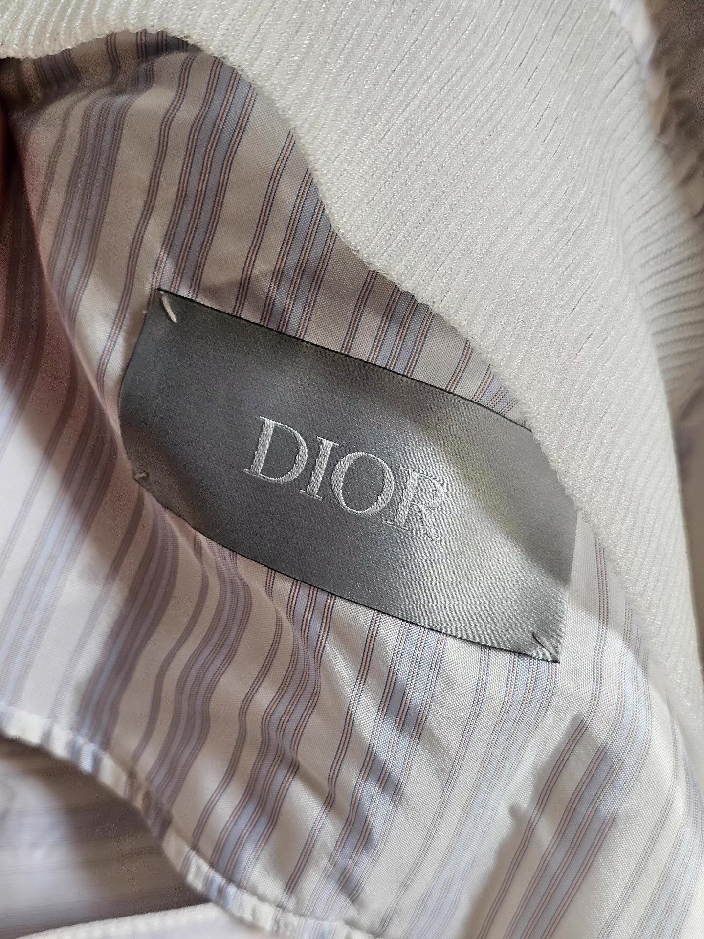 Dior Dior Striped Bomber Jacket. Size US M / EU 48-50 / 2 - 6 Thumbnail