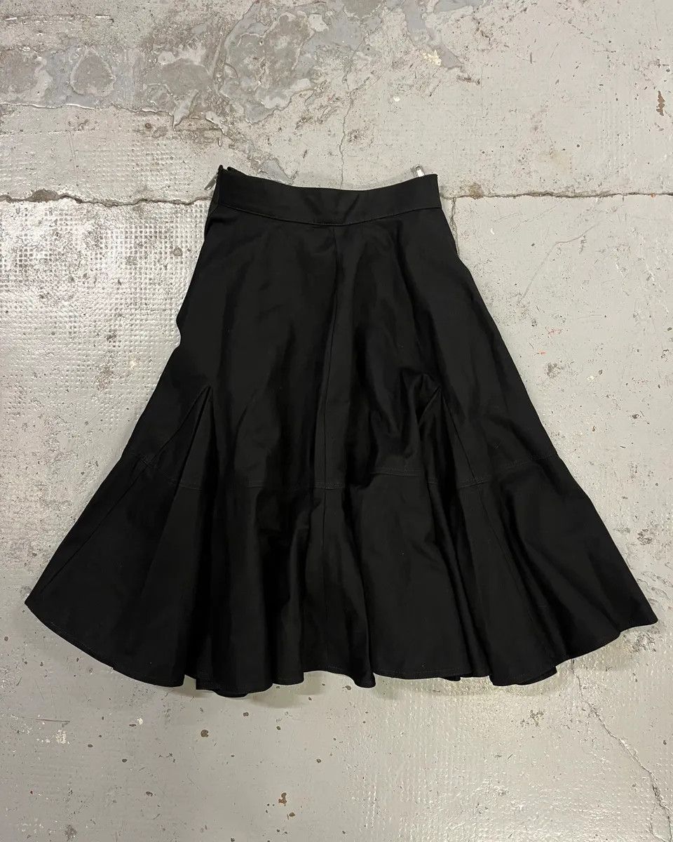 Givenchy AW2014 Givenchy Black Zipped Skirt by Riccardo Tisci Size 26" / US 2 / IT 38 - 9 Thumbnail