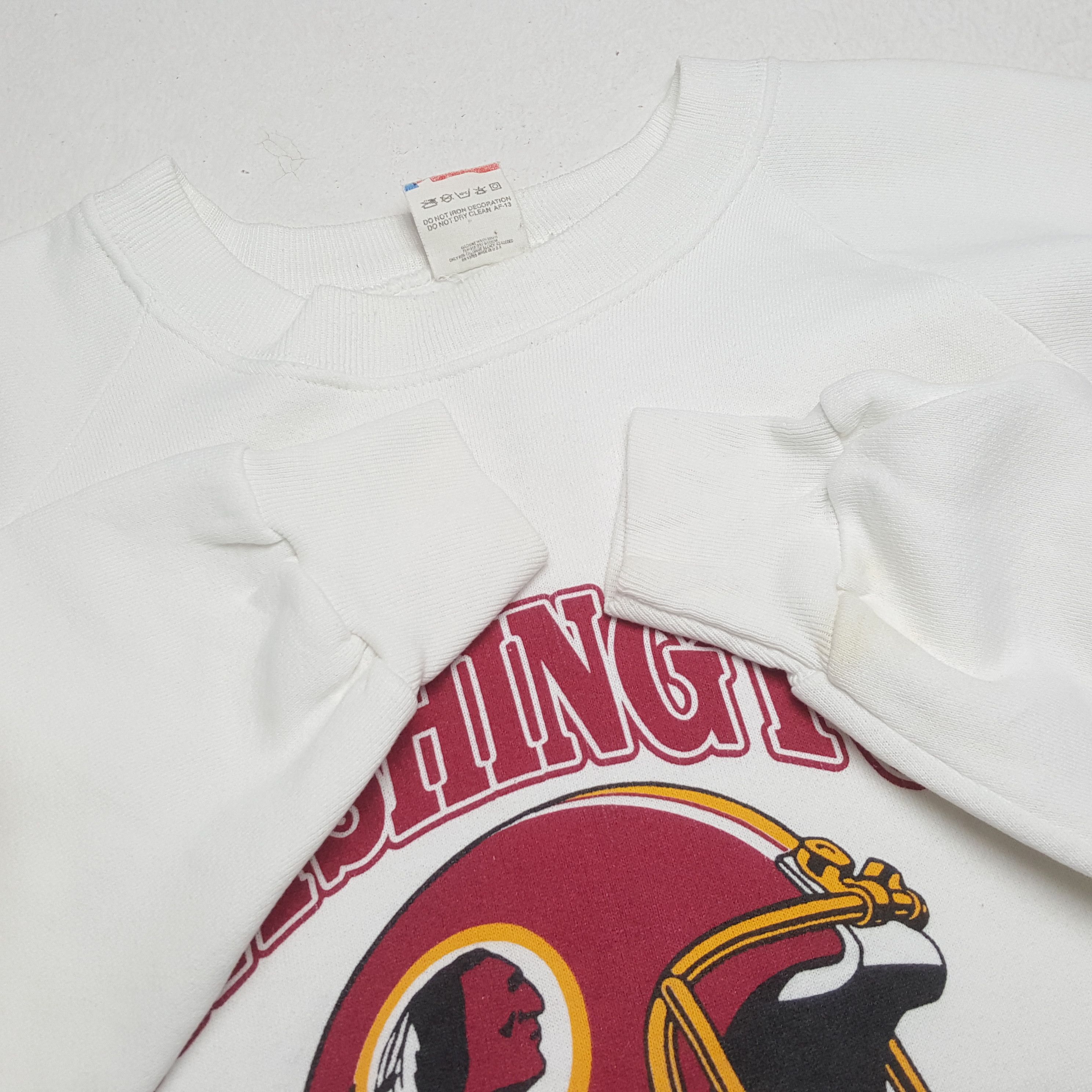 NFL × Vintage WASHINGTON REDSKINS NFL Football Team Vintage Sweatshirt Size US L / EU 52-54 / 3 - 7 Thumbnail