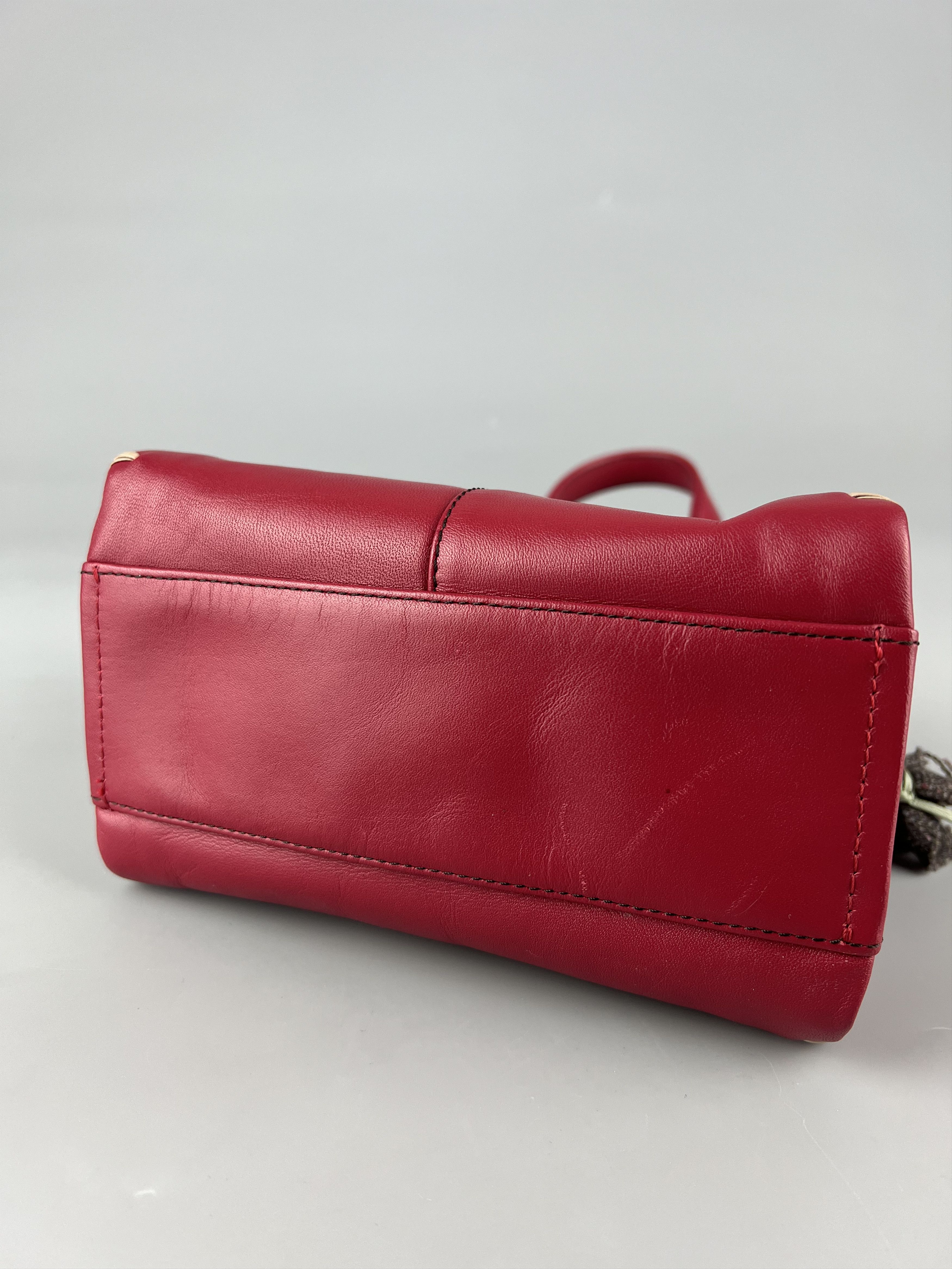 Leather Radley Red Leather Mini Bag Handbag Size ONE SIZE - 5 Thumbnail