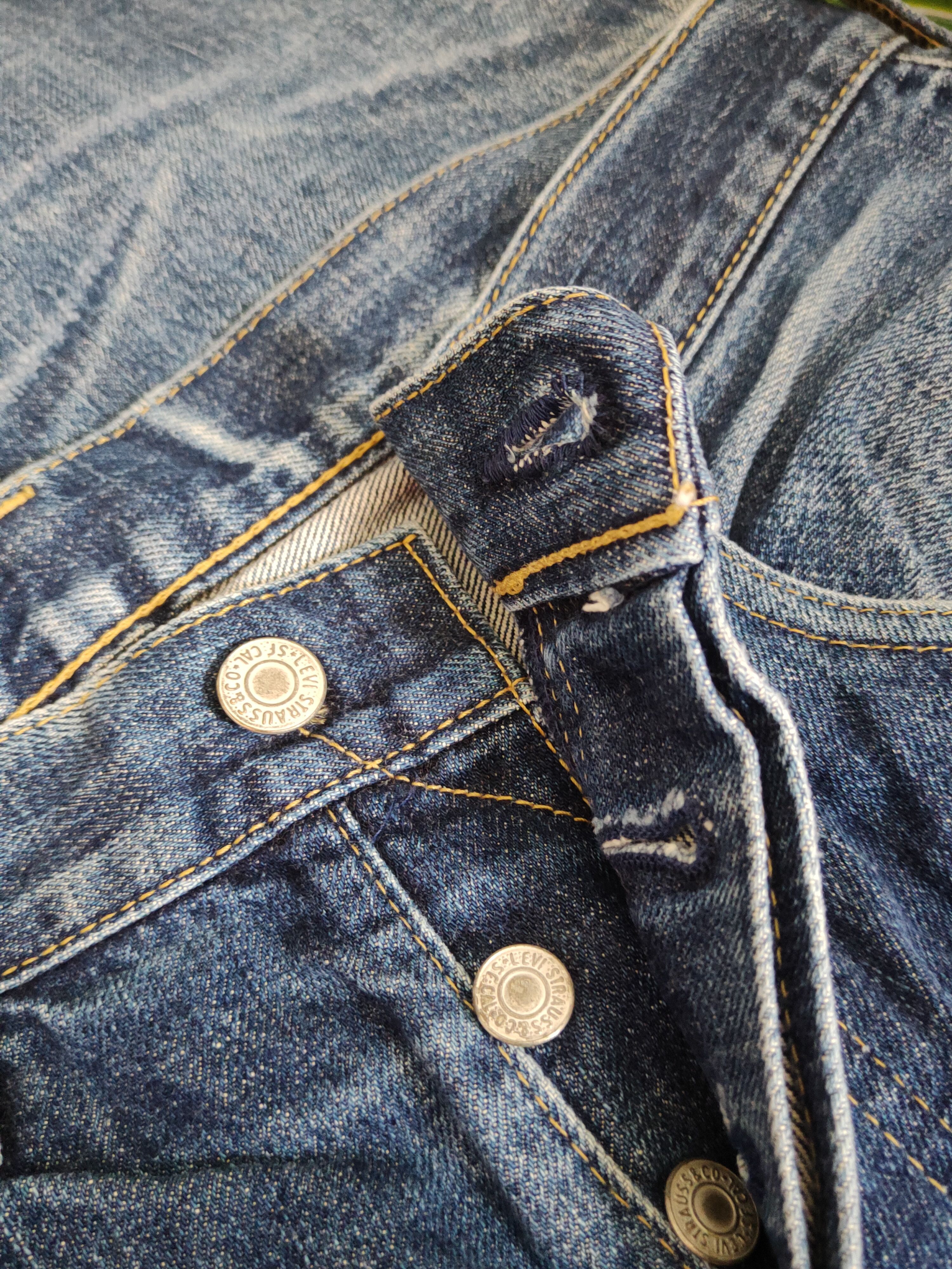 Levi's Levi's big E vintage selvedge Blue jeans Denim Pants #S1367 Size US 31 - 19 Thumbnail