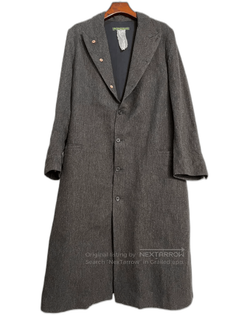 Paul Harnden Shoemakers Paul Harnden Long Mac Coat Grey | Grailed