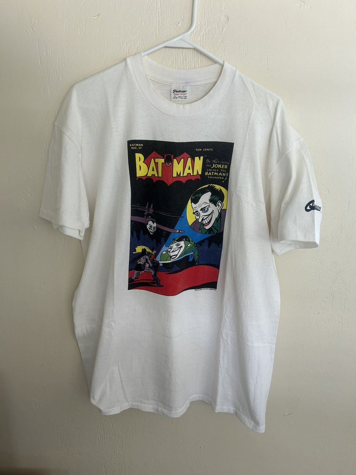 DC Comics 1980s DC Comics Batman vs Joker Graphitti T-shirt Size US XL / EU 56 / 4 - 1 Thumbnail