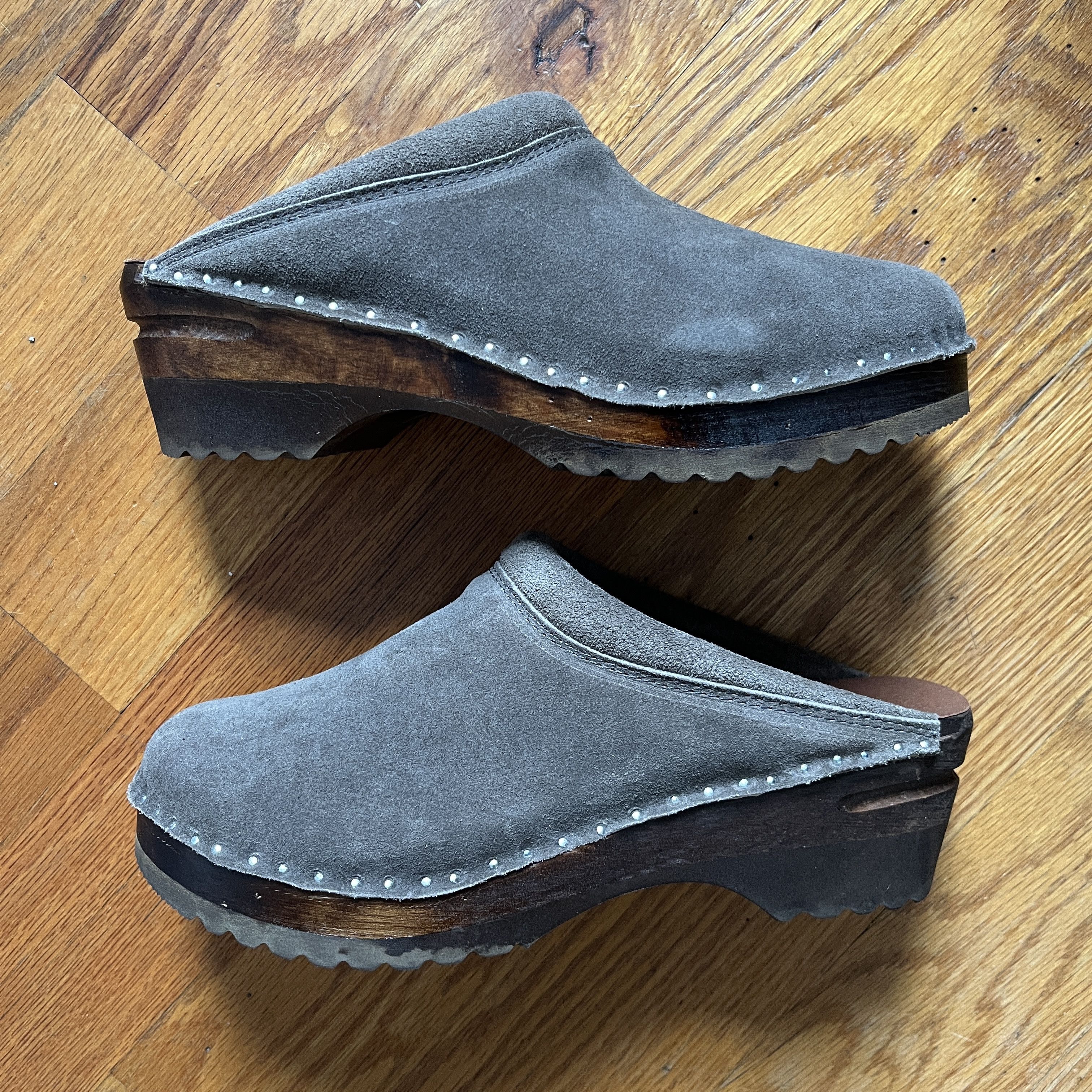 Needles Needles x Troentorp Monet Rough Out Clogs | Grailed