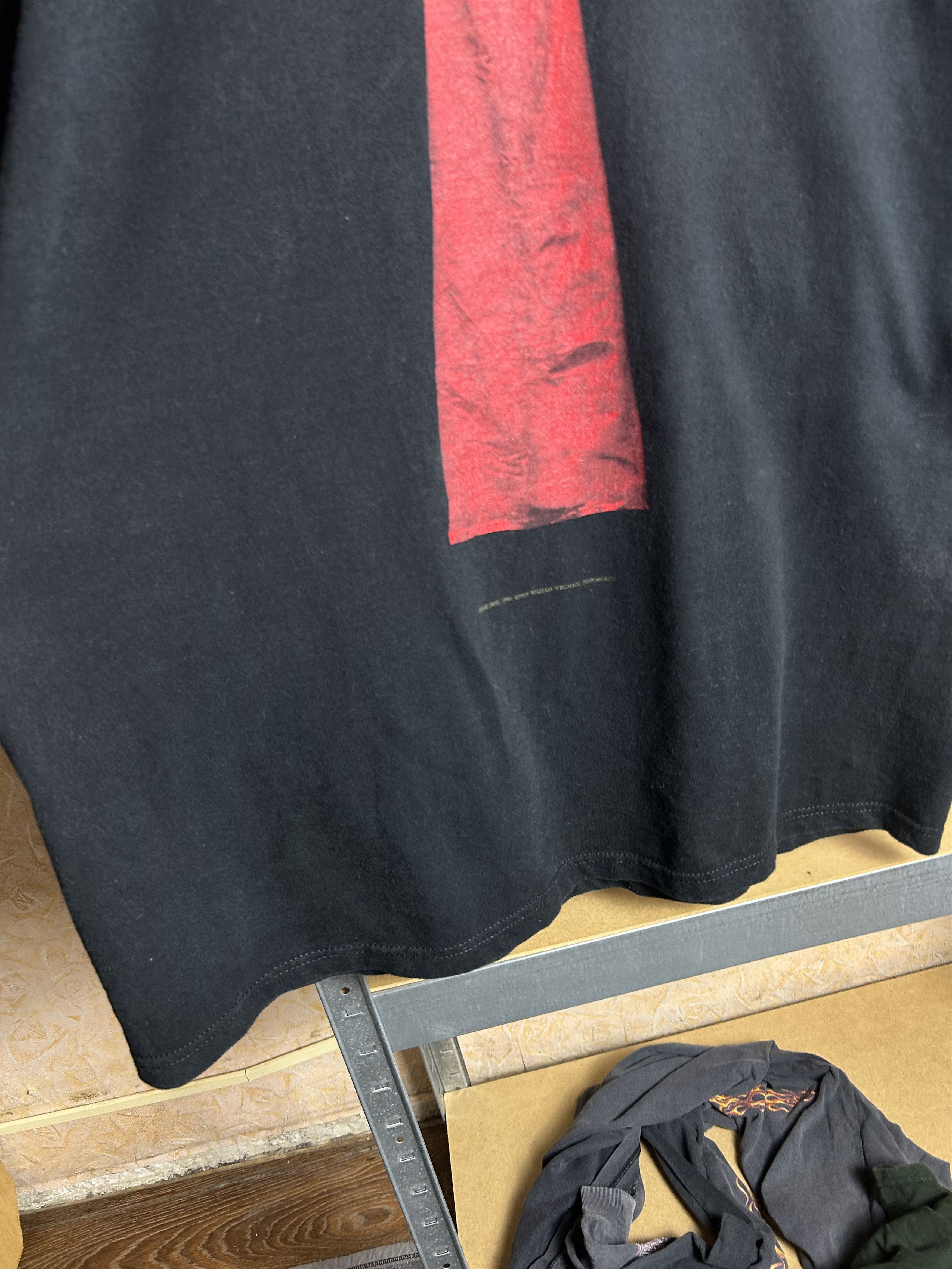 Vintage Vintage 1995 Devil Dog by William Wegman Art T-shirt Size US XL / EU 56 / 4 - 7 Thumbnail