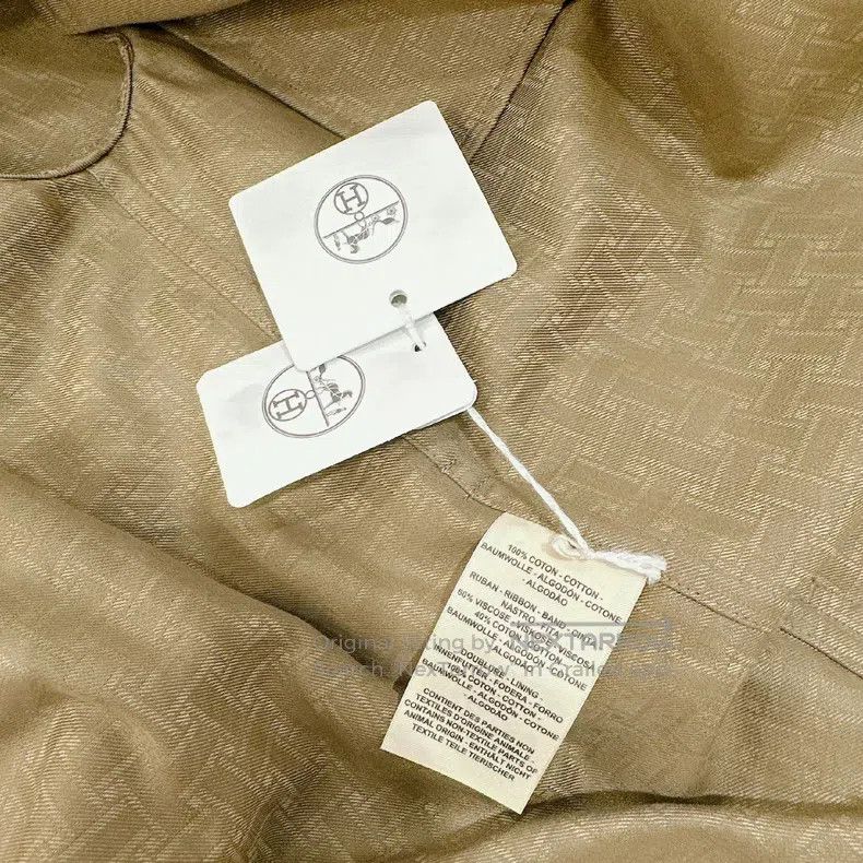 Hermes Hermes Long Belted Trench Coat Size XXS / US 00 / IT 34 - 5 Thumbnail