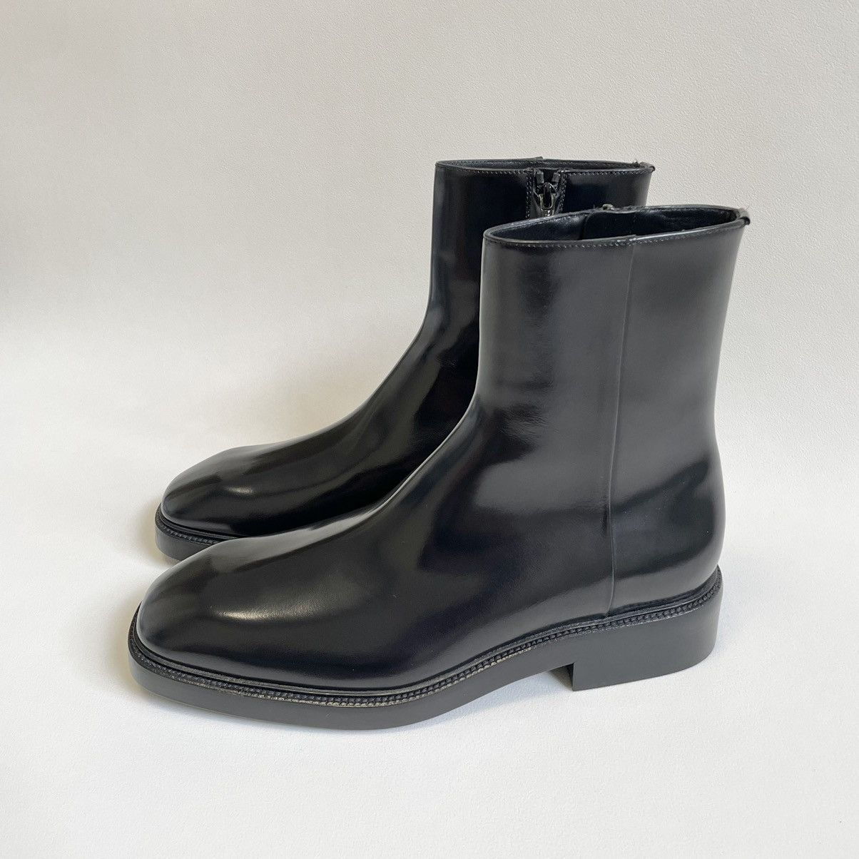 Balenciaga Black Leather ‘LED Curve’ Light Up Boots Size US 9 / EU 42 - 3 Thumbnail