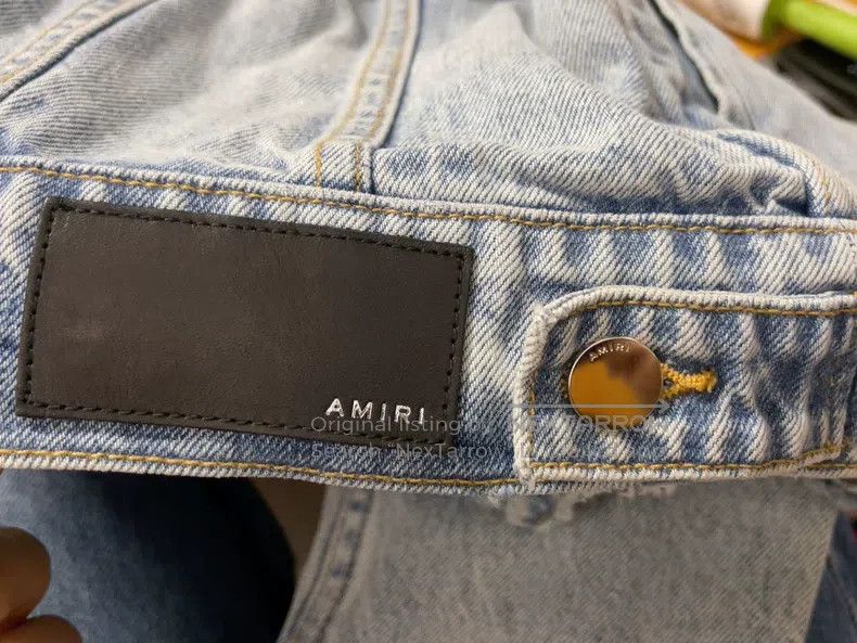 Amiri Amiri Denim jacket Size US XL / EU 56 / 4 - 9 Thumbnail