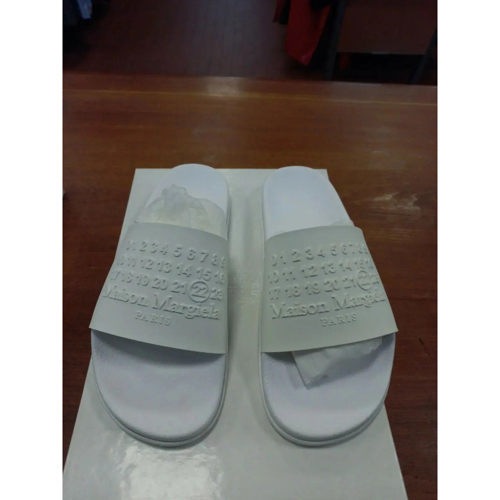 Maison Margiela Slipper S57WX0024 in White Size US 8 / EU 41 - 3 Thumbnail