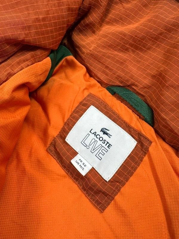 Lacoste Lacoste puffer jacket orange logo M Size US M / EU 48-50 / 2 - 7 Thumbnail