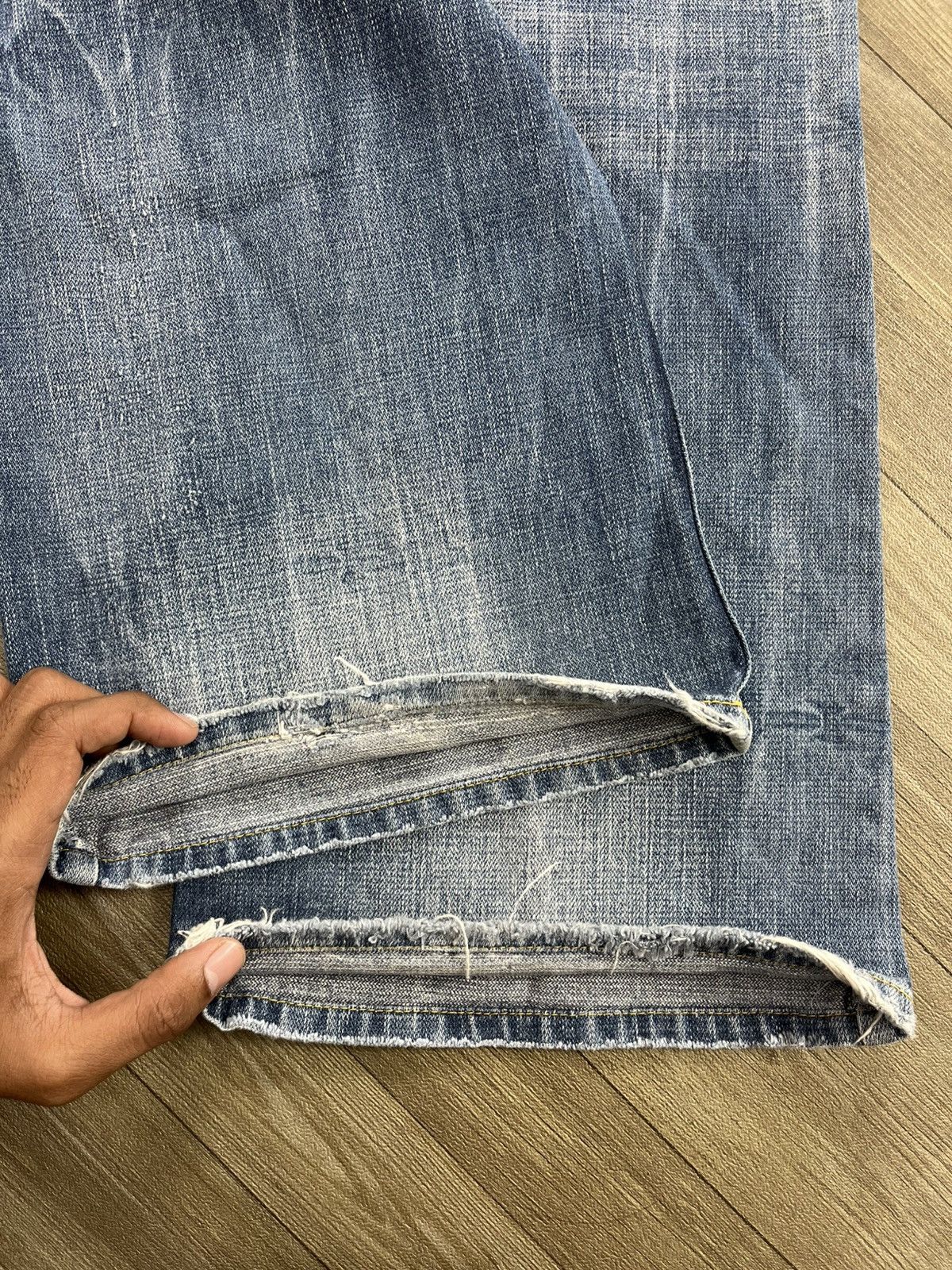 If Six Was Nine Flare Jeans High Street Japan Boot Cut Heaven Winger Jeans Size US 28 / EU 44 - 13 Thumbnail