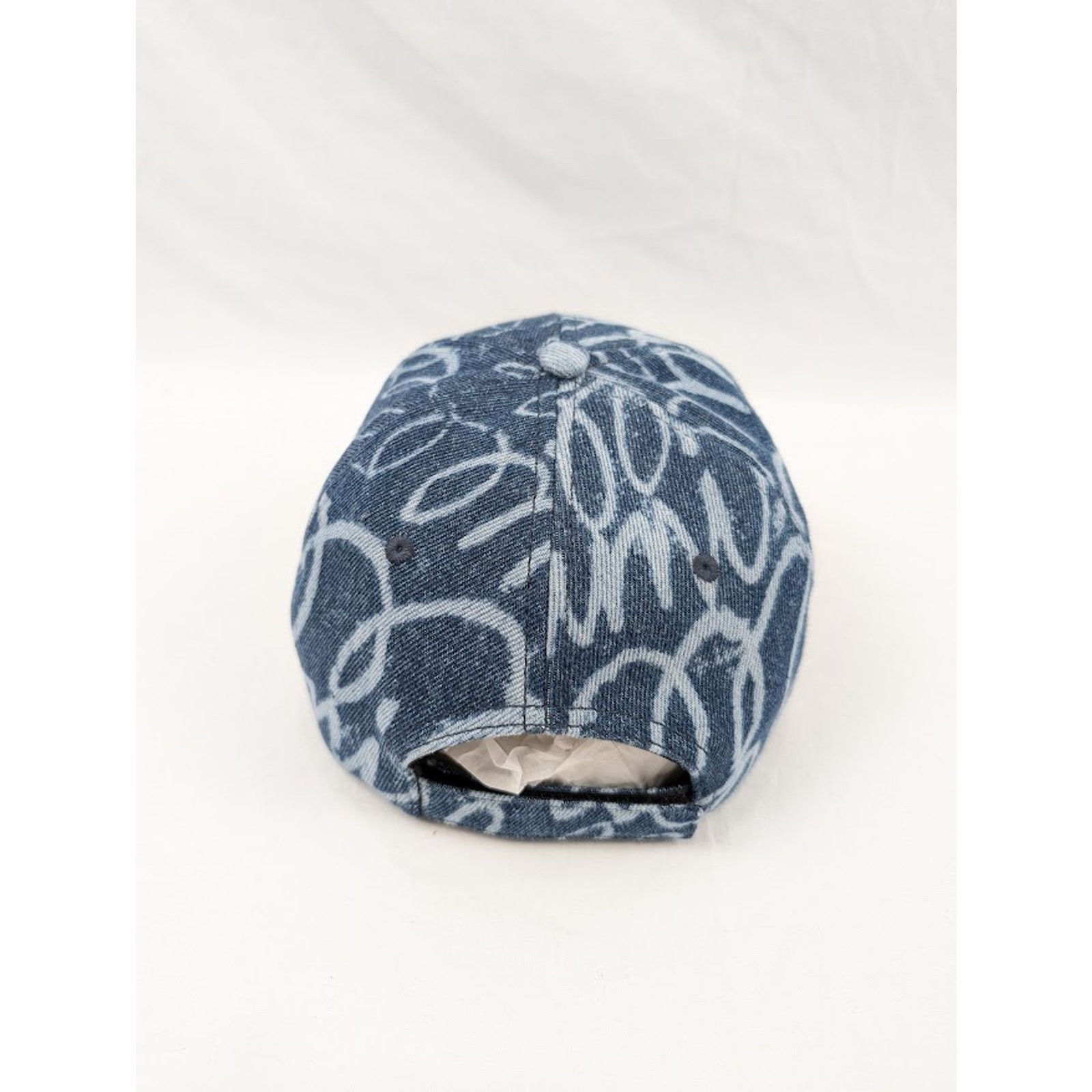 Marni o1rshd1 Size: L / Bleached Lasered Light Denim Cap / Hat Size ONE SIZE - 10 Thumbnail