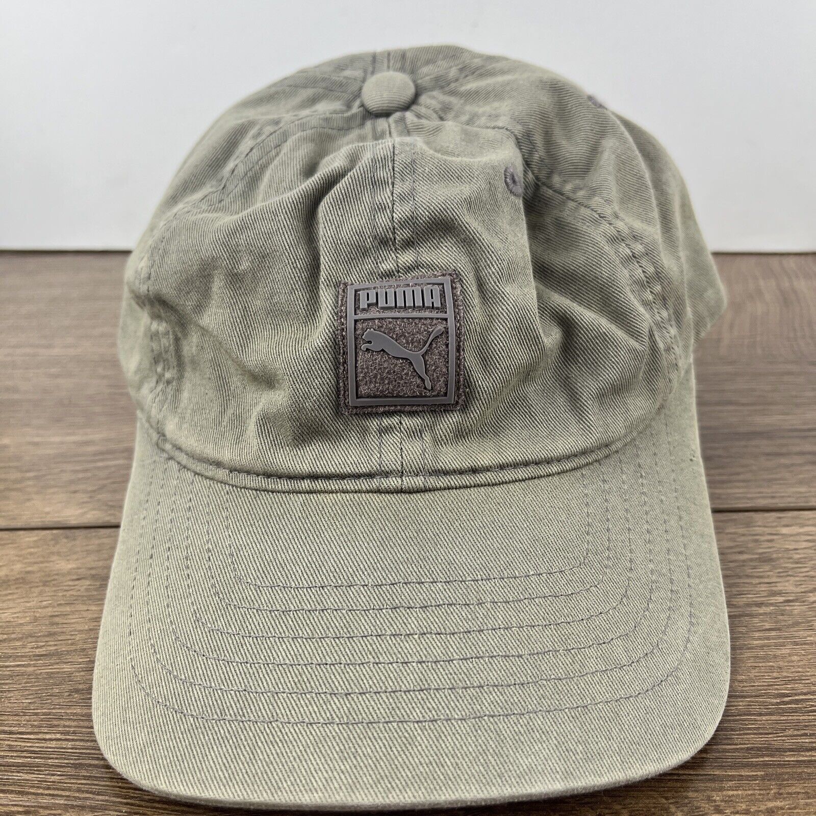 Puma PUMA Hat Puma Gray Hat Adjustable Adult Size Hat Gray Cap Size ONE SIZE - 5 Thumbnail
