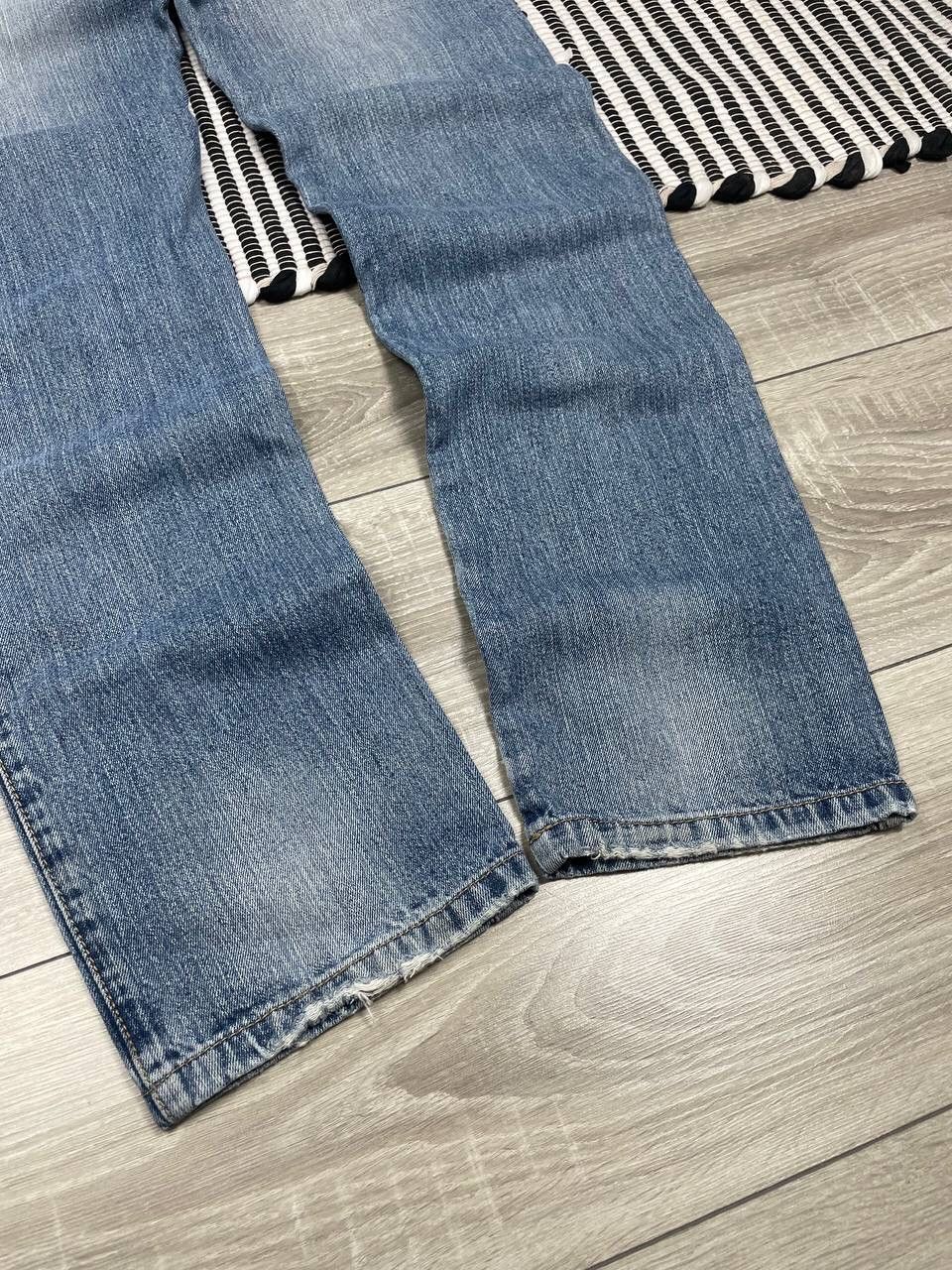 Japanese Brand × Versace Jeans Couture × Vintage Vintage Versace Jeans Couture Distressed Denim Pants Y2K Size US 30 / EU 46 - 4 Thumbnail