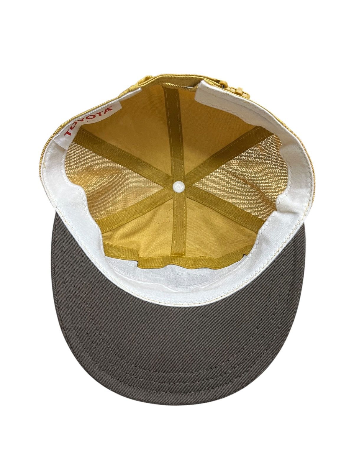 Formula 1 🏁TRD TOM’s Vintage TOYOTA TECNO RACING Hybrid Trucker Hat Size ONE SIZE - 8 Thumbnail