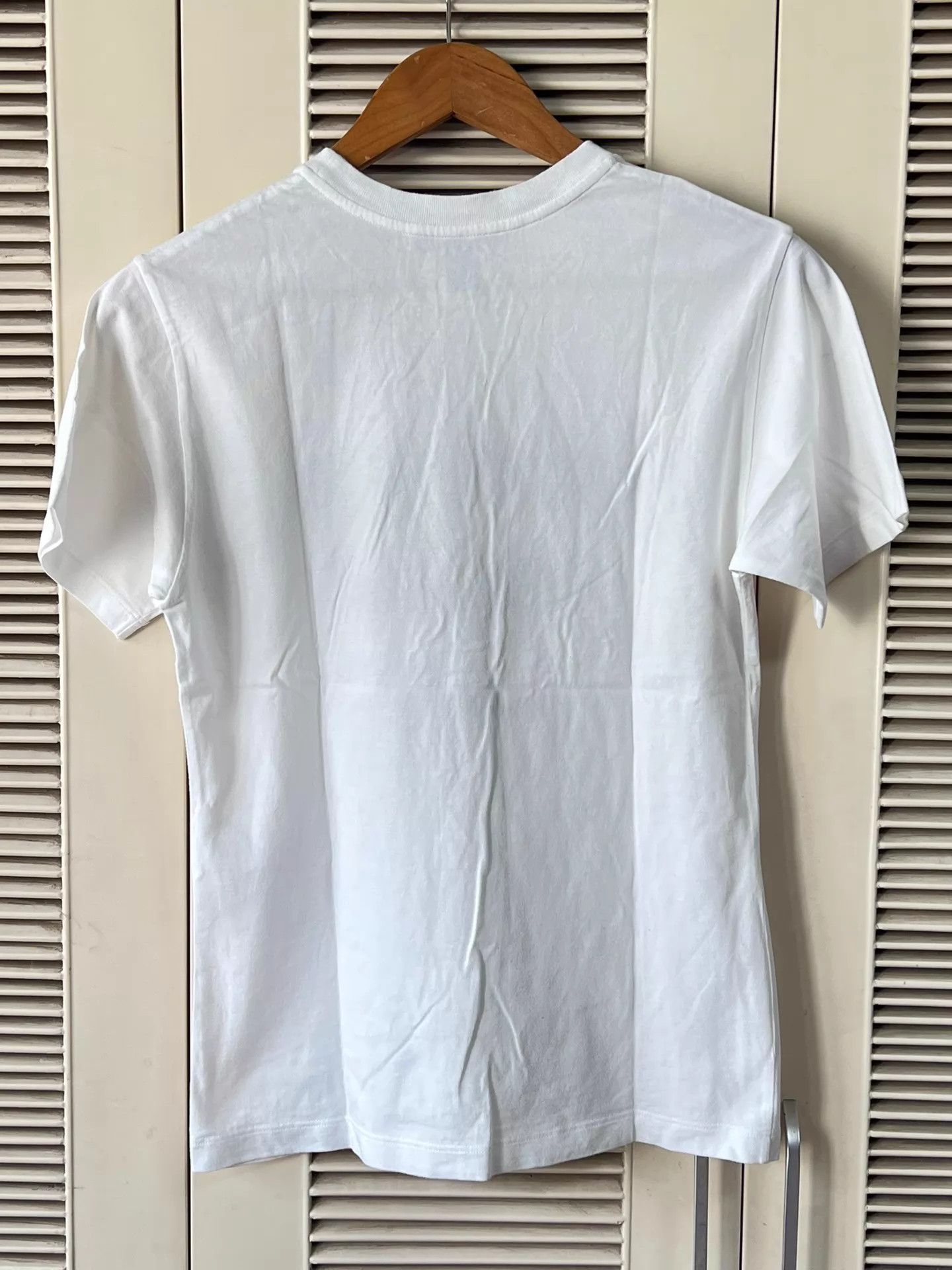 Louis Vuitton Louis Vuitton Chain Logo Short-Sleeve T-Shirt XS White Size XS / US 0-2 / IT 36-38 - 2 Thumbnail