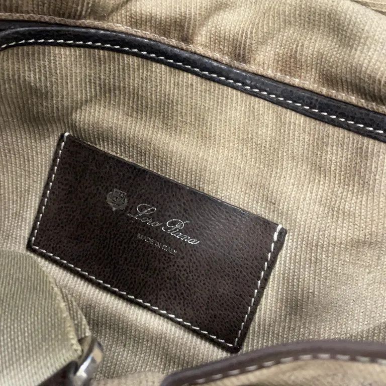 Loro Piana Brown Leather Shoulder Bag Size ONE SIZE - 9 Thumbnail