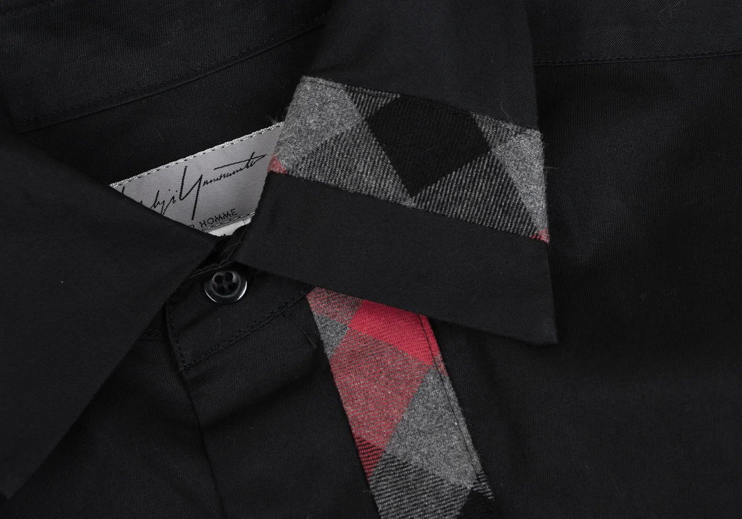 Yohji Yamamoto Yohji Yamamoto Cotton Check Long Sleeve Shirt Size US M / EU 48-50 / 2 - 7 Thumbnail